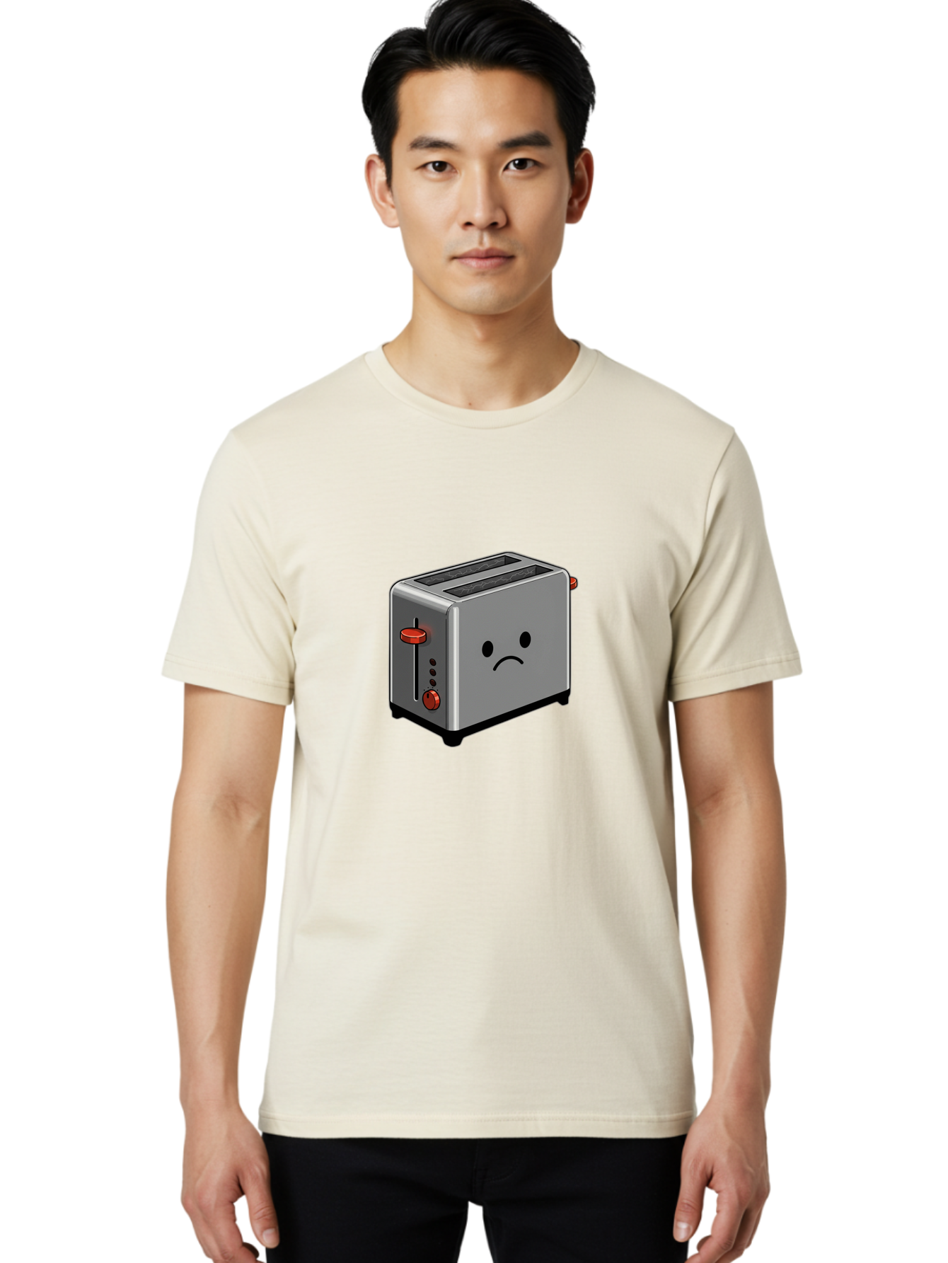 Sad-Toaster-5 Men'S Graphic Tee, 100% Cotton, Comfortable Casual Summer Wear, Machine Washable, Vintage Camera, Old Camera, Antique Camera, Black Camera, Classic Photography, Photography Equipment, Nostalgic Device, Film Camera, Camera Art Ban411 29