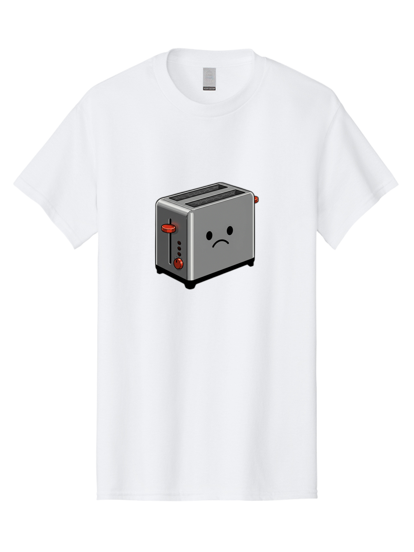 Sad-Toaster-5 Men'S Graphic Tee, 100% Cotton, Comfortable Casual Summer Wear, Machine Washable, Vintage Camera, Old Camera, Antique Camera, Black Camera, Classic Photography, Photography Equipment, Nostalgic Device, Film Camera, Camera Art Ban411 9