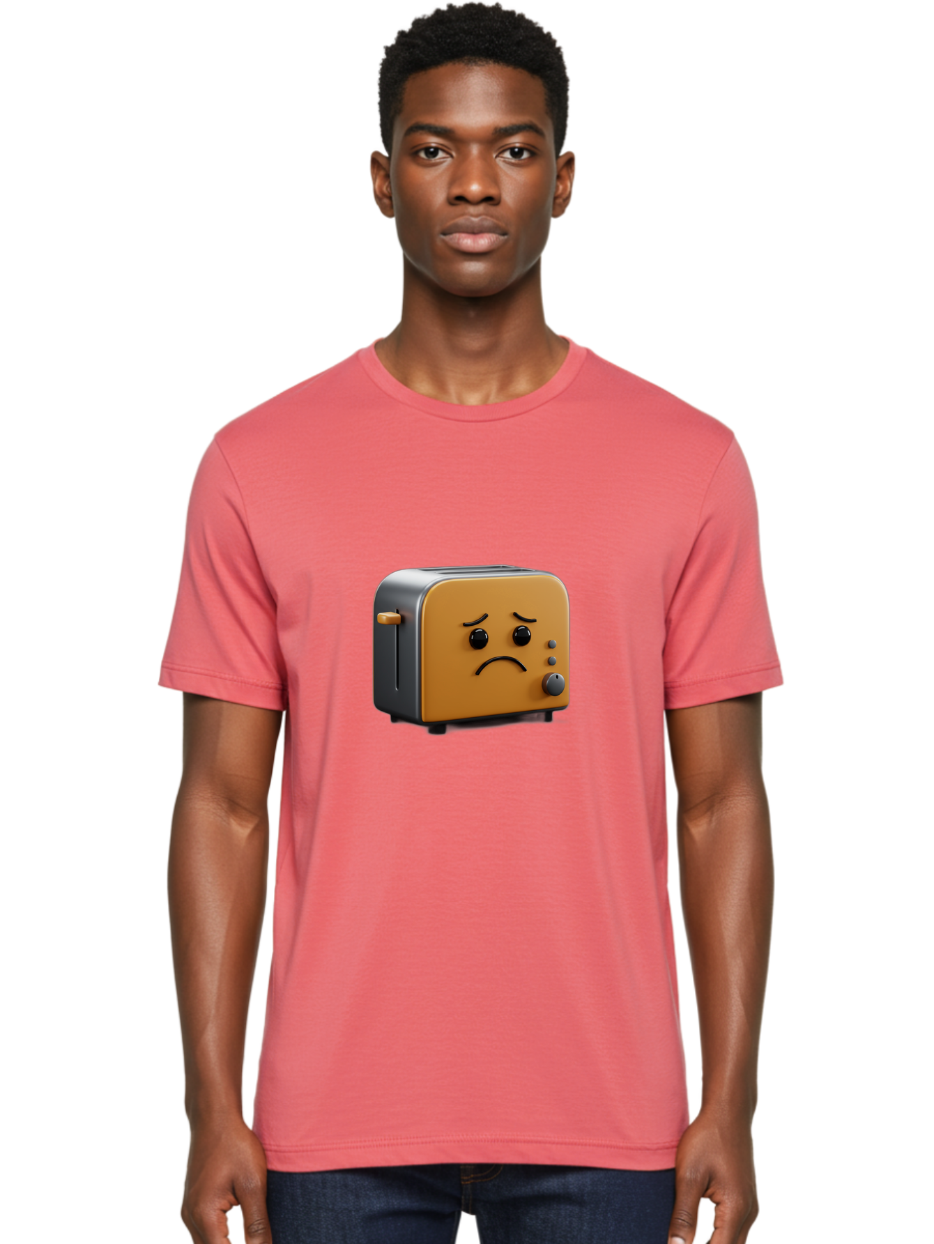 Sad-Toaster-6 Men'S Graphic Tee, 100% Cotton, Comfortable Casual Summer Wear, Machine Washable, Vintage Camera, Old Camera, Antique Camera, Black Camera, Classic Photography, Photography Equipment, Nostalgic Device, Film Camera, Camera Art Ban412 18