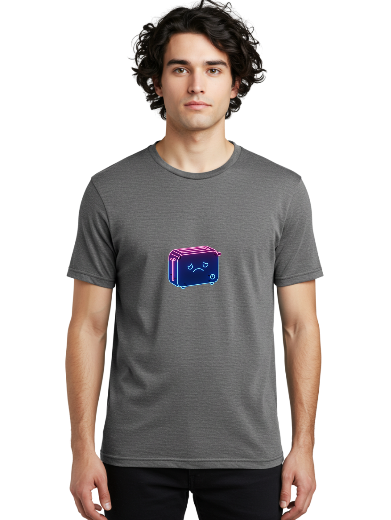 Sad-Toaster-7 Men'S Graphic Tee, 100% Cotton, Comfortable Casual Summer Wear, Machine Washable, Vintage Camera, Old Camera, Antique Camera, Black Camera, Classic Photography, Photography Equipment, Nostalgic Device, Film Camera, Camera Art Ban413 26