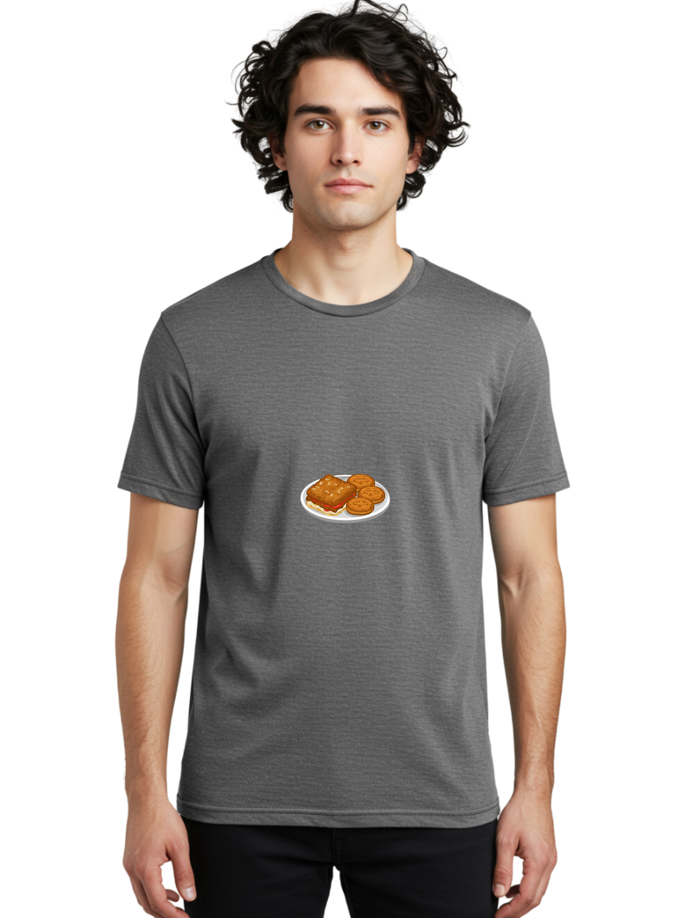 Sandwich-And-Cookies Men'S Graphic Tee, 100% Cotton, Comfortable Casual Summer Wear, Machine Washable, Vintage Camera, Old Camera, Antique Camera, Black Camera, Classic Photography, Photography Equipment, Nostalgic Device, Film Camera, Ban425 25