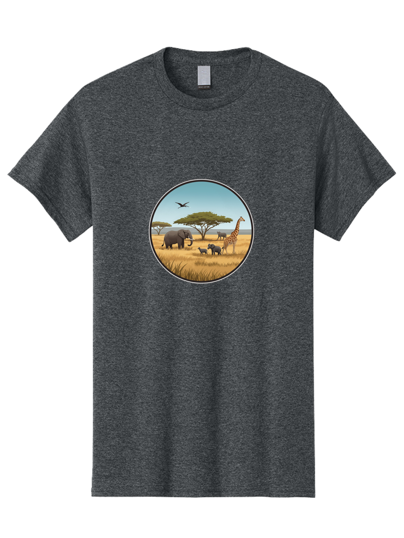 Savannah-Animals Men'S Graphic Tee, 100% Cotton, Comfortable Casual Summer Wear, Machine Washable, Vintage Camera, Old Camera, Antique Camera, Black Camera, Classic Photography, Photography Equipment, Nostalgic Device, Film Camera, Camera Art Ban429 8