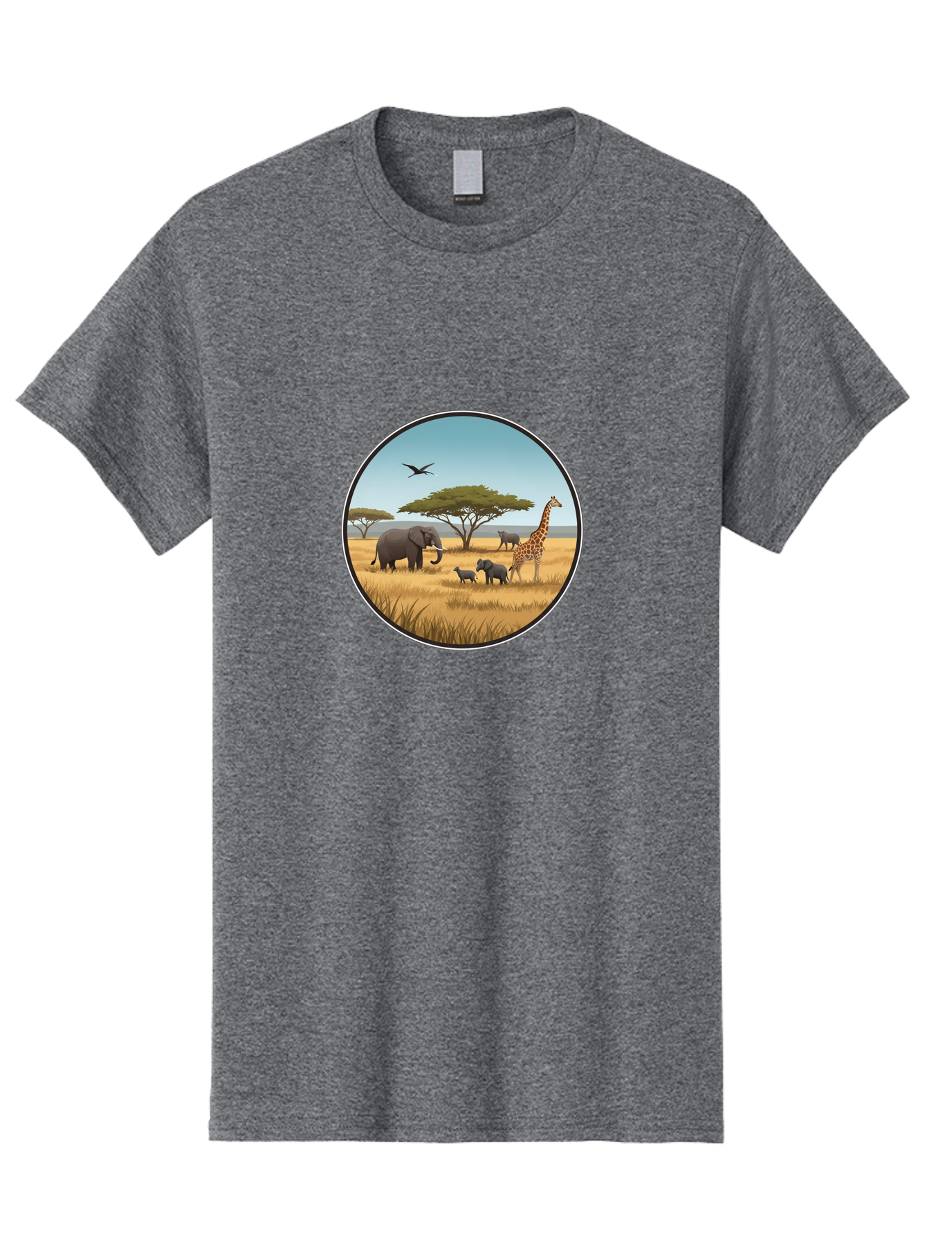 Savannah-Animals Men'S Graphic Tee, 100% Cotton, Comfortable Casual Summer Wear, Machine Washable, Vintage Camera, Old Camera, Antique Camera, Black Camera, Classic Photography, Photography Equipment, Nostalgic Device, Film Camera, Camera Art Ban429 5