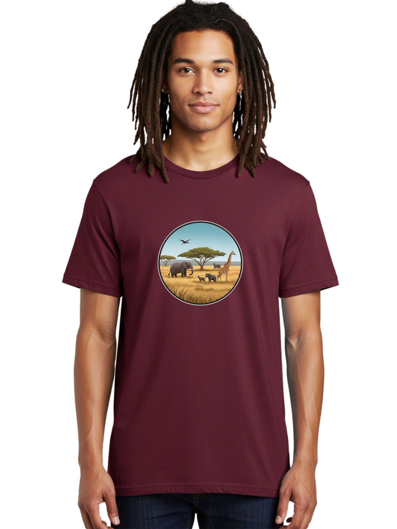 Savannah-Animals Men'S Graphic Tee, 100% Cotton, Comfortable Casual Summer Wear, Machine Washable, Vintage Camera, Old Camera, Antique Camera, Black Camera, Classic Photography, Photography Equipment, Nostalgic Device, Film Camera, Camera Art Ban429 25