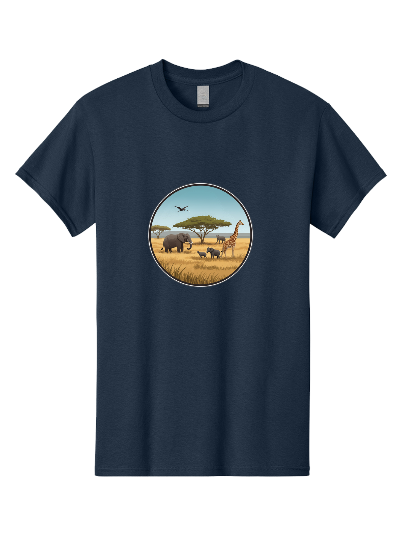 Savannah-Animals Men'S Graphic Tee, 100% Cotton, Comfortable Casual Summer Wear, Machine Washable, Vintage Camera, Old Camera, Antique Camera, Black Camera, Classic Photography, Photography Equipment, Nostalgic Device, Film Camera, Camera Art Ban429 3