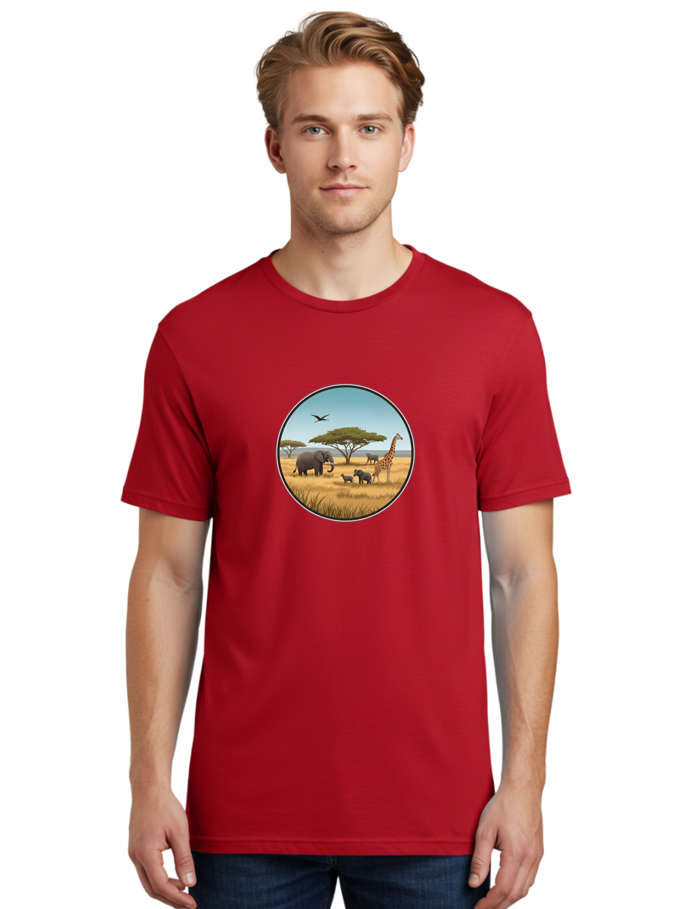 Savannah-Animals Men'S Graphic Tee, 100% Cotton, Comfortable Casual Summer Wear, Machine Washable, Vintage Camera, Old Camera, Antique Camera, Black Camera, Classic Photography, Photography Equipment, Nostalgic Device, Film Camera, Camera Art Ban429 28