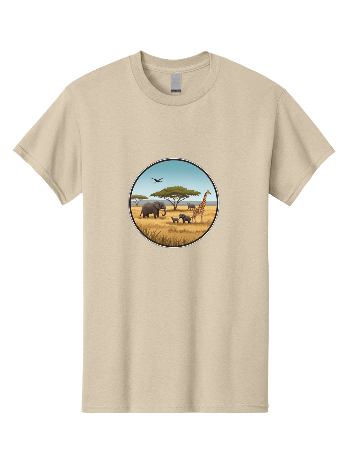 Savannah-Animals Men'S Graphic Tee, 100% Cotton, Comfortable Casual Summer Wear, Machine Washable, Vintage Camera, Old Camera, Antique Camera, Black Camera, Classic Photography, Photography Equipment, Nostalgic Device, Film Camera, Camera Art Ban429 6
