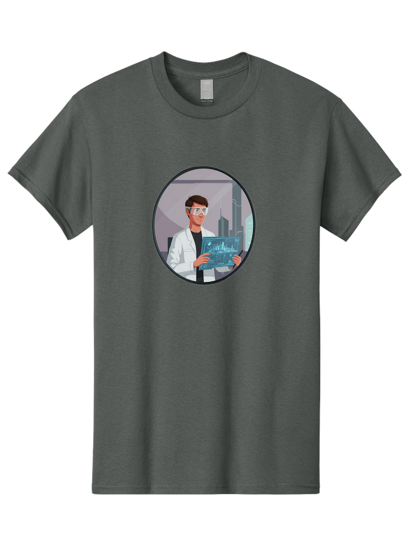 Scientist-Analyzing-Data Men'S Graphic Tee, 100% Cotton, Comfortable Casual Summer Wear, Machine Washable, Vintage Camera, Old Camera, Antique Camera, Black Camera, Classic Photography, Photography Equipment, Nostalgic Device, Film Camera, Ban430 8