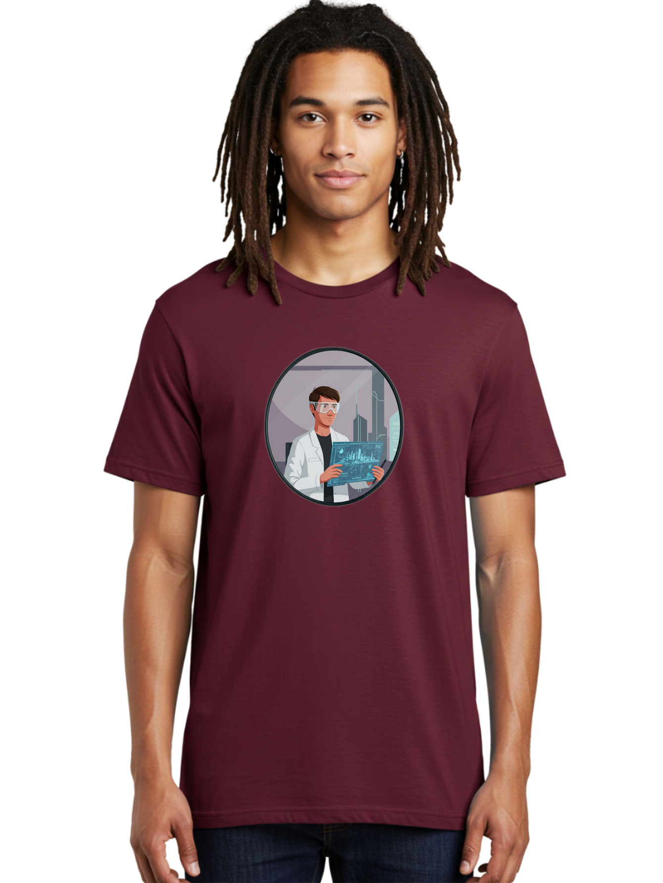 Scientist-Analyzing-Data Men'S Graphic Tee, 100% Cotton, Comfortable Casual Summer Wear, Machine Washable, Vintage Camera, Old Camera, Antique Camera, Black Camera, Classic Photography, Photography Equipment, Nostalgic Device, Film Camera, Ban430 20