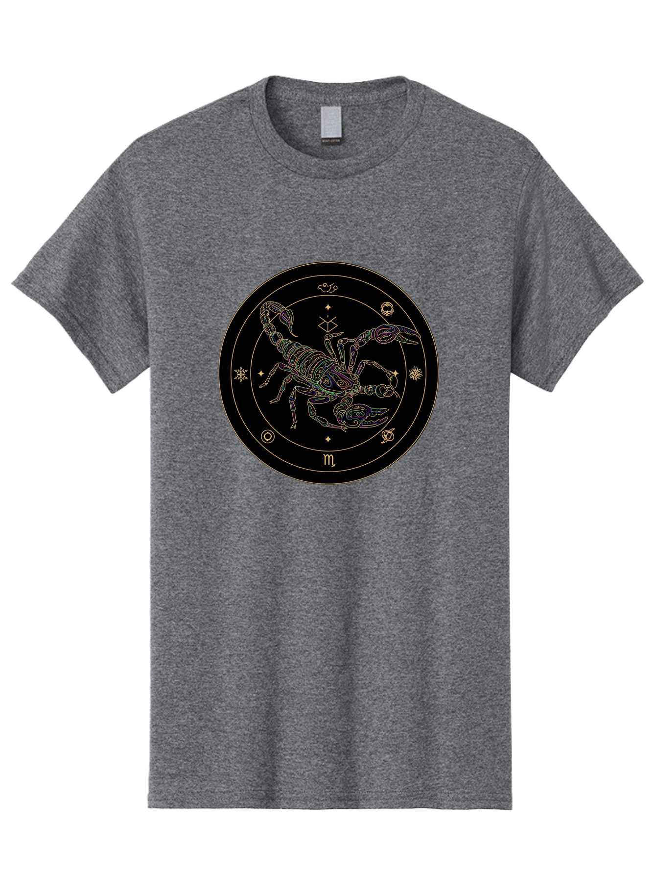 Scorpio-Zodiac-Sign-1 Men'S Graphic Tee, 100% Cotton, Comfortable Casual Summer Wear, Machine Washable, Vintage Camera, Old Camera, Antique Camera, Black Camera, Classic Photography, Photography Equipment, Nostalgic Device, Film Camera, Ban431 3