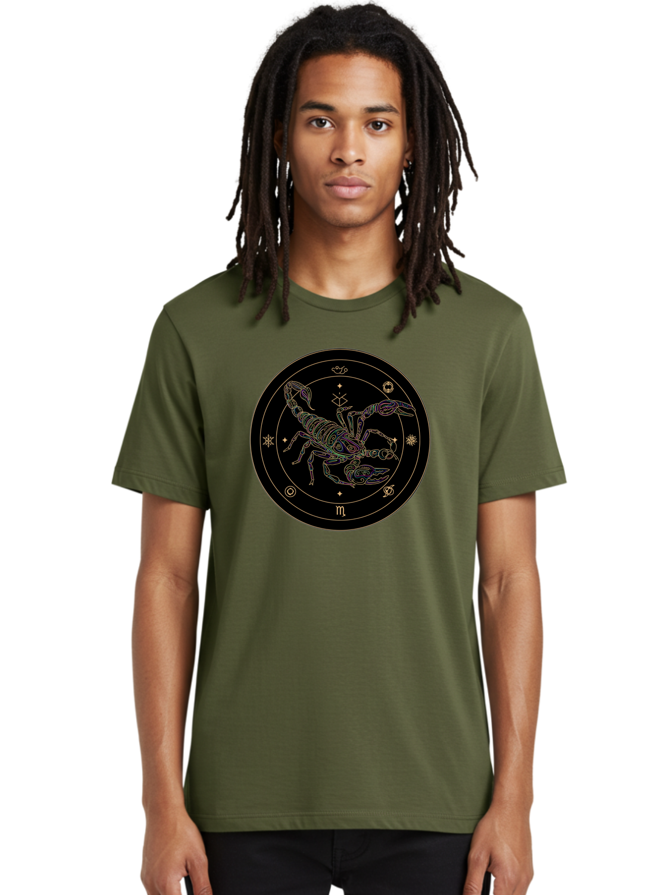 Scorpio-Zodiac-Sign-1 Men'S Graphic Tee, 100% Cotton, Comfortable Casual Summer Wear, Machine Washable, Vintage Camera, Old Camera, Antique Camera, Black Camera, Classic Photography, Photography Equipment, Nostalgic Device, Film Camera, Ban431 30