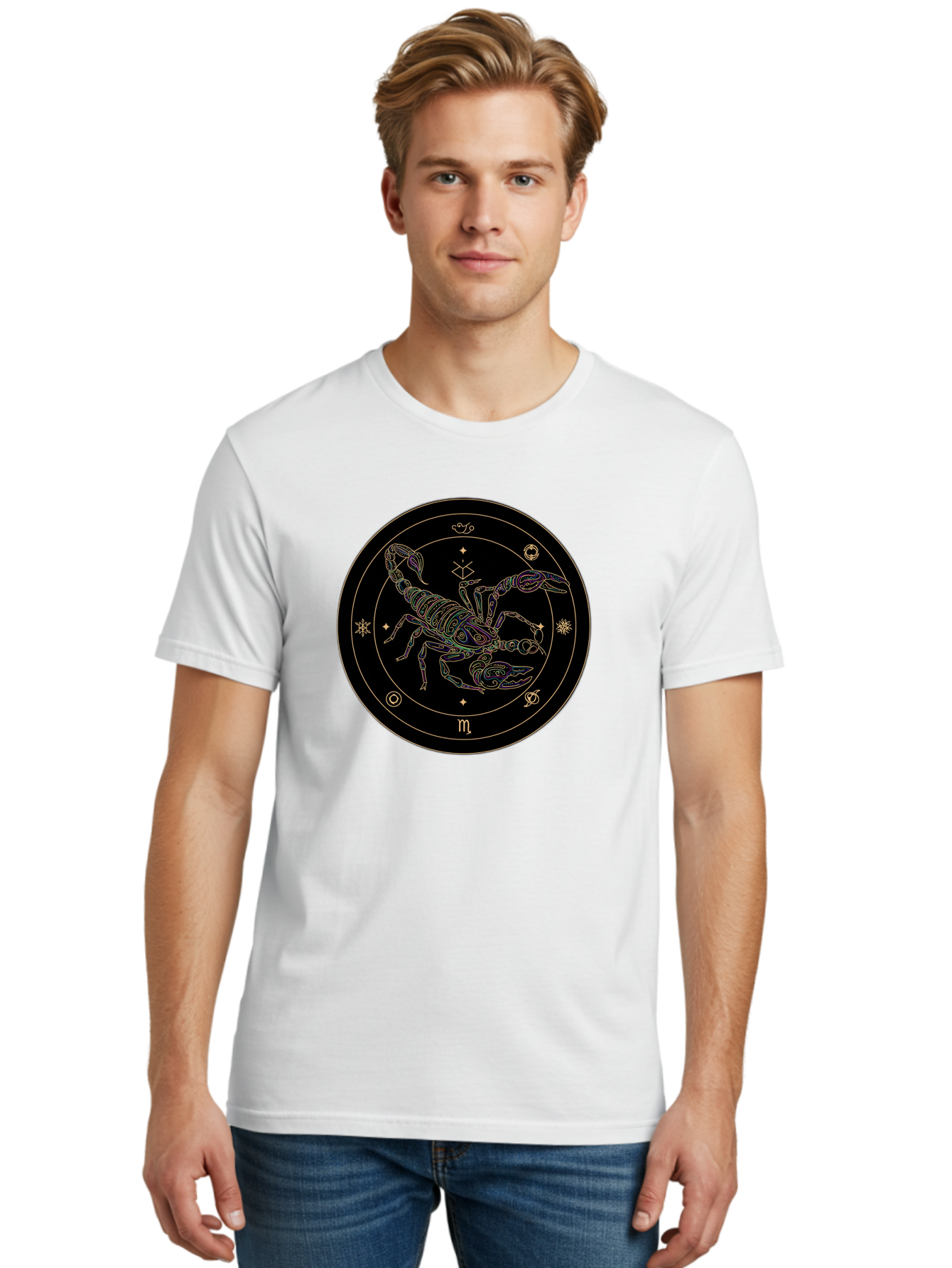 Scorpio-Zodiac-Sign-1 Men'S Graphic Tee, 100% Cotton, Comfortable Casual Summer Wear, Machine Washable, Vintage Camera, Old Camera, Antique Camera, Black Camera, Classic Photography, Photography Equipment, Nostalgic Device, Film Camera, Ban431 20