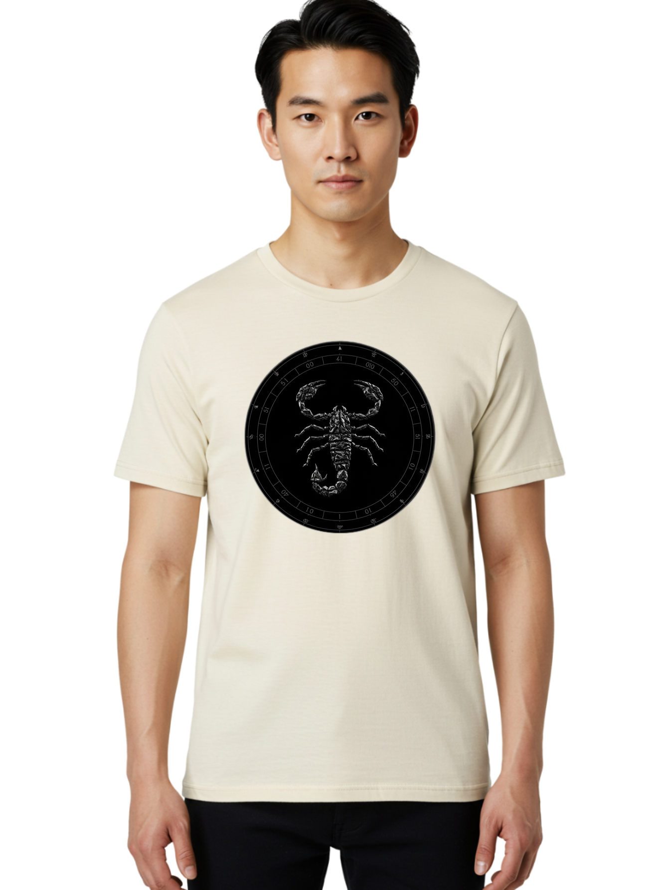 Scorpio-Zodiac-Sign Men'S Graphic Tee, 100% Cotton, Comfortable Casual Summer Wear, Machine Washable, Vintage Camera, Old Camera, Antique Camera, Black Camera, Classic Photography, Photography Equipment, Nostalgic Device, Film Camera, Ban432 24