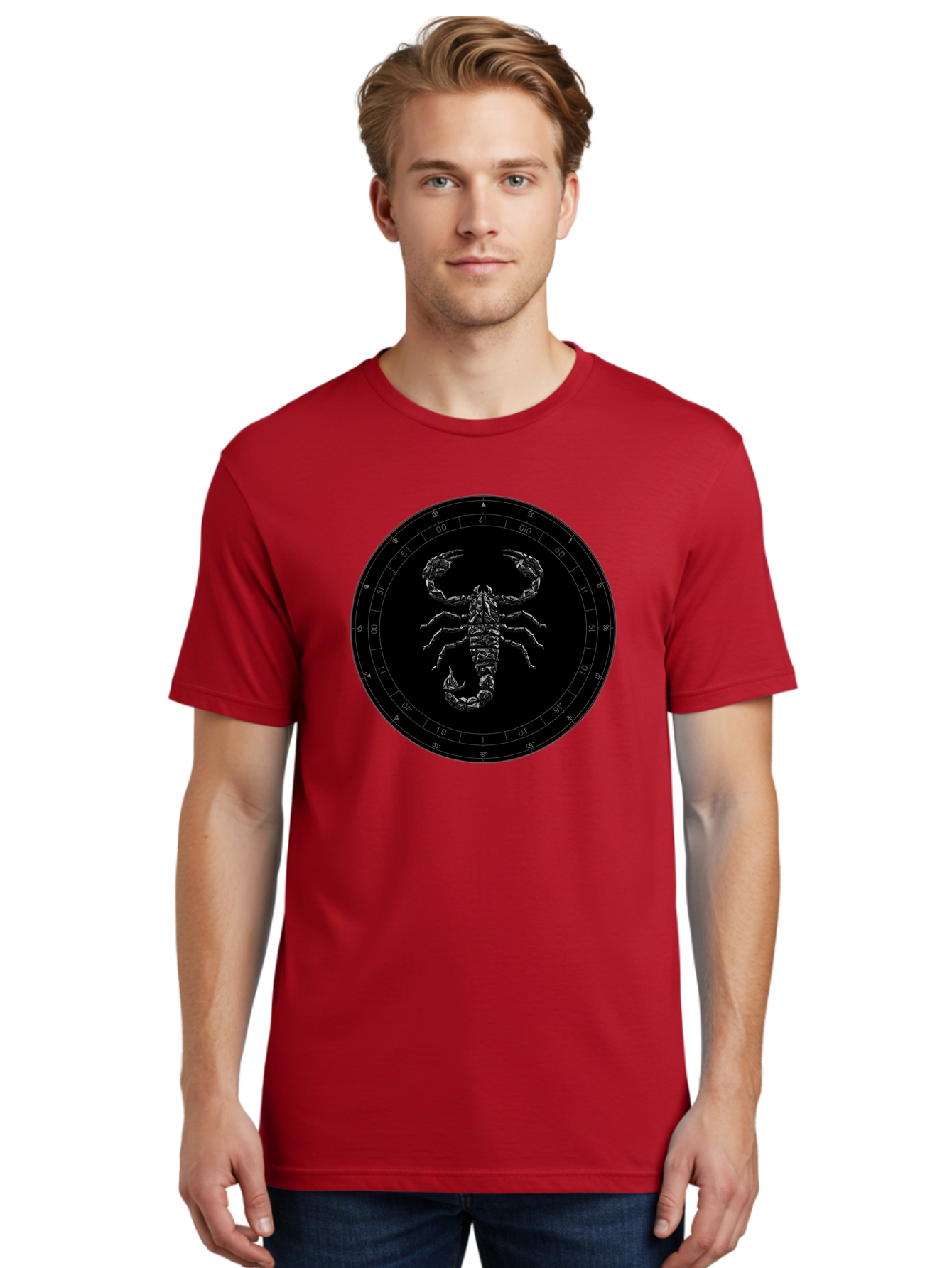 Scorpio-Zodiac-Sign Men'S Graphic Tee, 100% Cotton, Comfortable Casual Summer Wear, Machine Washable, Vintage Camera, Old Camera, Antique Camera, Black Camera, Classic Photography, Photography Equipment, Nostalgic Device, Film Camera, Ban432 27