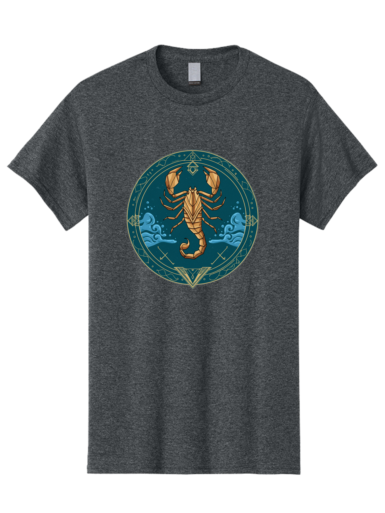 Scorpio-Zodiac-Symbol Men'S Graphic Tee, 100% Cotton, Comfortable Casual Summer Wear, Machine Washable, Vintage Camera, Old Camera, Antique Camera, Black Camera, Classic Photography, Photography Equipment, Nostalgic Device, Film Camera, Ban433 3