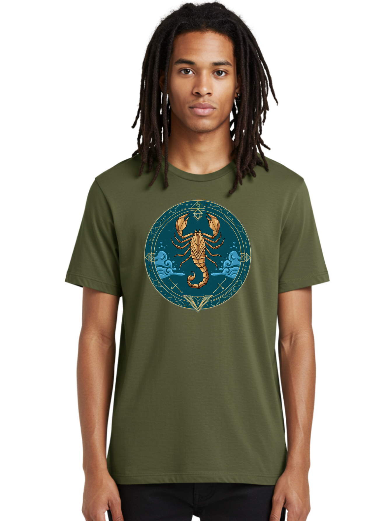 Scorpio-Zodiac-Symbol Men'S Graphic Tee, 100% Cotton, Comfortable Casual Summer Wear, Machine Washable, Vintage Camera, Old Camera, Antique Camera, Black Camera, Classic Photography, Photography Equipment, Nostalgic Device, Film Camera, Ban433 17