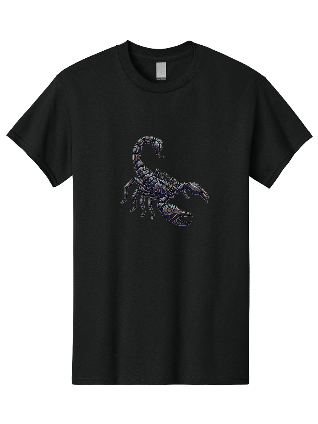 Scorpion Men'S Graphic Tee, 100% Cotton, Comfortable Casual Summer Wear, Machine Washable, Vintage Camera, Old Camera, Antique Camera, Black Camera, Classic Photography, Photography Equipment, Nostalgic Device, Film Camera, Camera Art Ban435 7