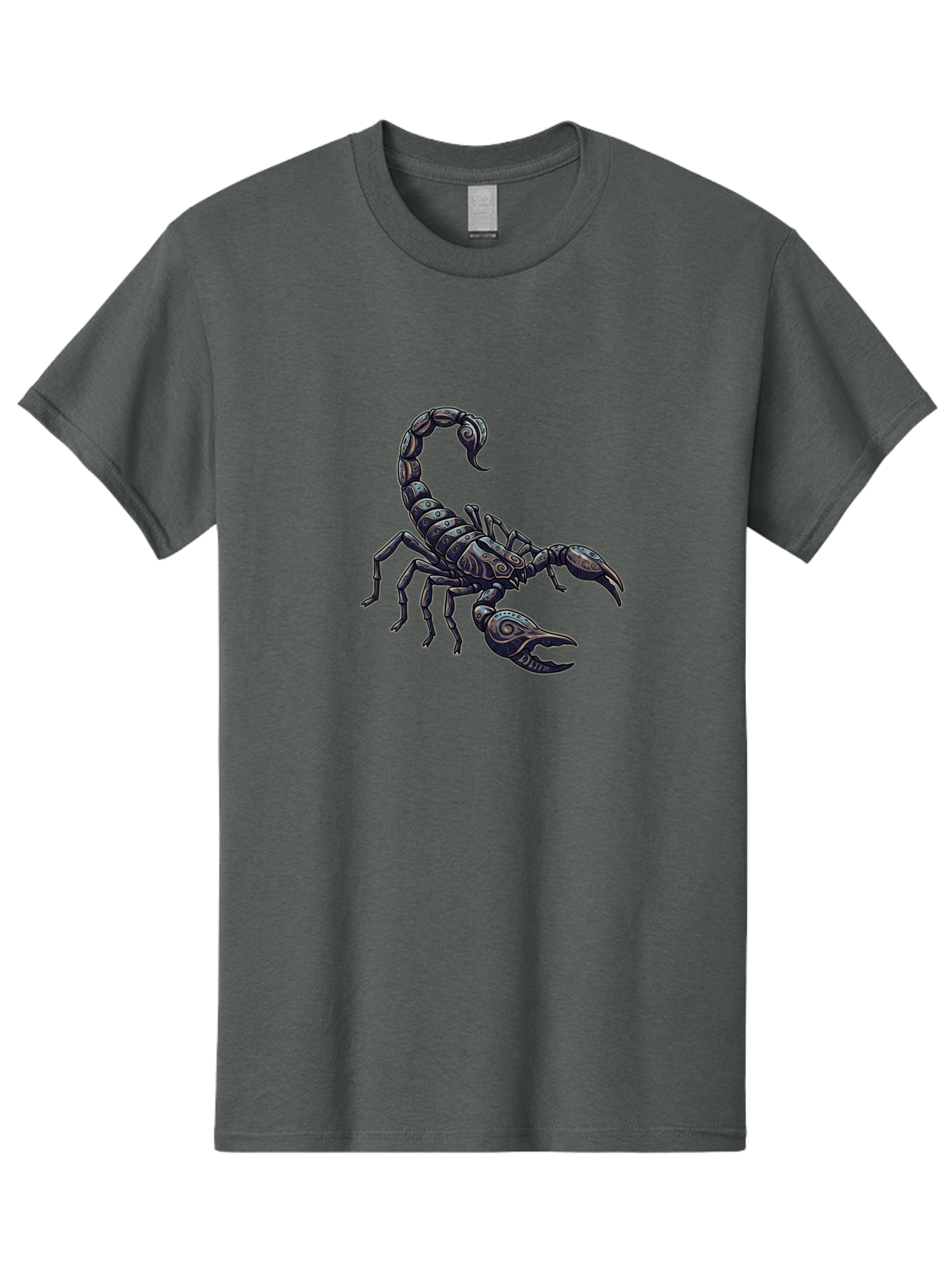 Scorpion Men'S Graphic Tee, 100% Cotton, Comfortable Casual Summer Wear, Machine Washable, Vintage Camera, Old Camera, Antique Camera, Black Camera, Classic Photography, Photography Equipment, Nostalgic Device, Film Camera, Camera Art Ban435 3