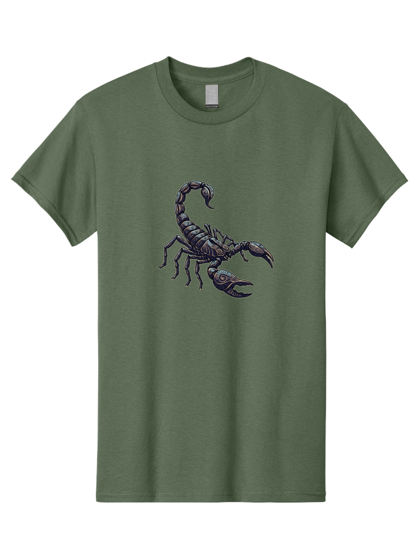 Scorpion Men'S Graphic Tee, 100% Cotton, Comfortable Casual Summer Wear, Machine Washable, Vintage Camera, Old Camera, Antique Camera, Black Camera, Classic Photography, Photography Equipment, Nostalgic Device, Film Camera, Camera Art Ban435 10