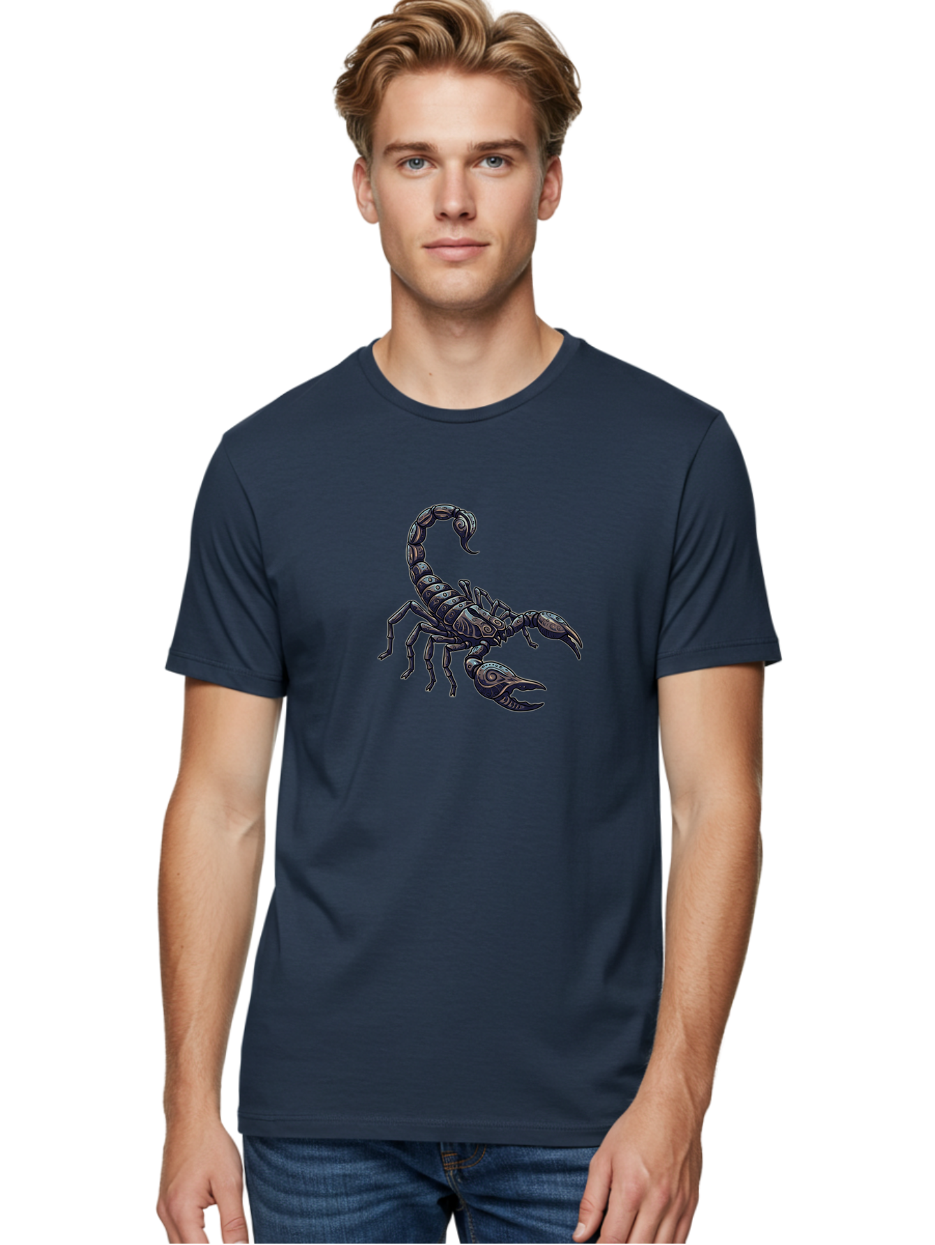 Scorpion Men'S Graphic Tee, 100% Cotton, Comfortable Casual Summer Wear, Machine Washable, Vintage Camera, Old Camera, Antique Camera, Black Camera, Classic Photography, Photography Equipment, Nostalgic Device, Film Camera, Camera Art Ban435 16