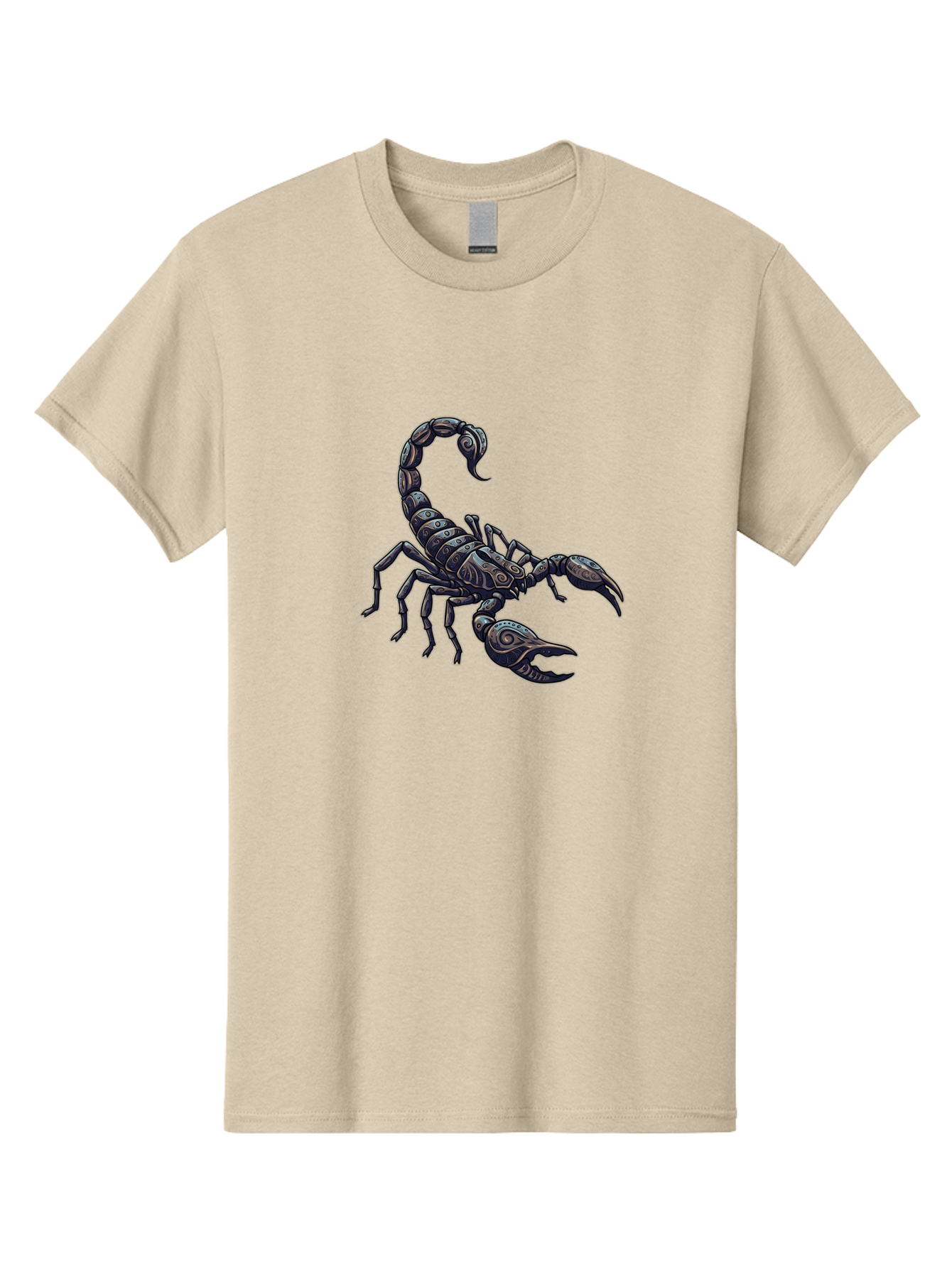 Scorpion Men'S Graphic Tee, 100% Cotton, Comfortable Casual Summer Wear, Machine Washable, Vintage Camera, Old Camera, Antique Camera, Black Camera, Classic Photography, Photography Equipment, Nostalgic Device, Film Camera, Camera Art Ban435 4