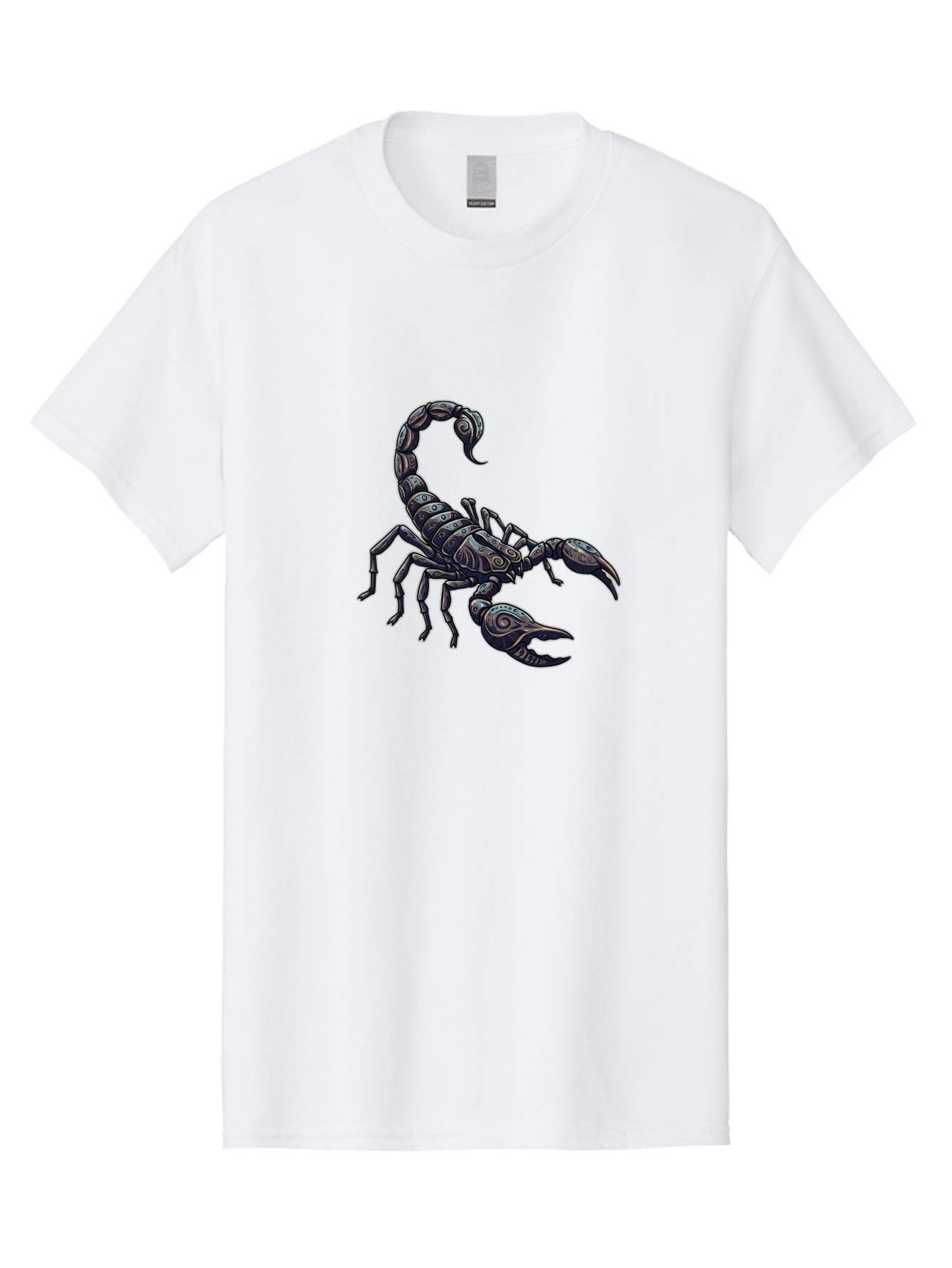Scorpion Men'S Graphic Tee, 100% Cotton, Comfortable Casual Summer Wear, Machine Washable, Vintage Camera, Old Camera, Antique Camera, Black Camera, Classic Photography, Photography Equipment, Nostalgic Device, Film Camera, Camera Art Ban435 13