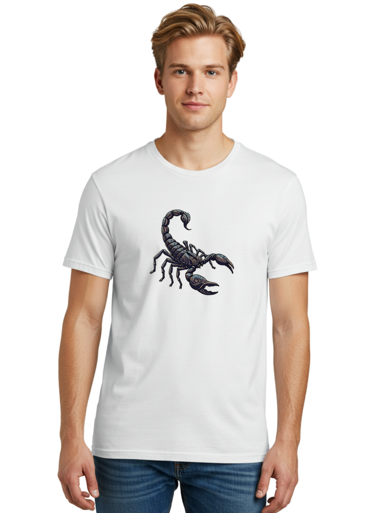 Scorpion Men'S Graphic Tee, 100% Cotton, Comfortable Casual Summer Wear, Machine Washable, Vintage Camera, Old Camera, Antique Camera, Black Camera, Classic Photography, Photography Equipment, Nostalgic Device, Film Camera, Camera Art Ban435 28