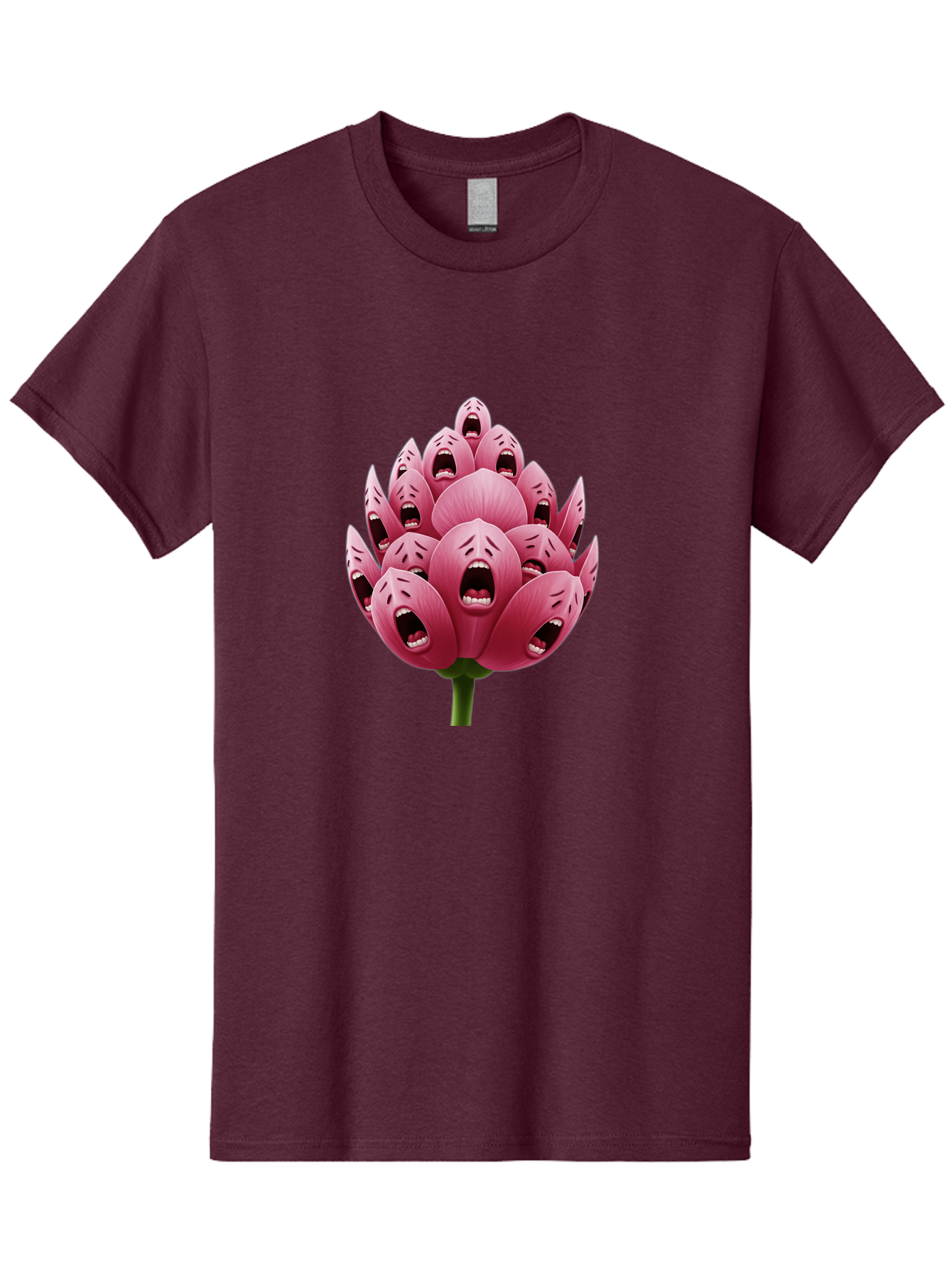 Screaming-Flower-1 Men'S Graphic Tee, 100% Cotton, Comfortable Casual Summer Wear, Machine Washable, Vintage Camera, Old Camera, Antique Camera, Black Camera, Classic Photography, Photography Equipment, Nostalgic Device, Film Camera, Ban437 2
