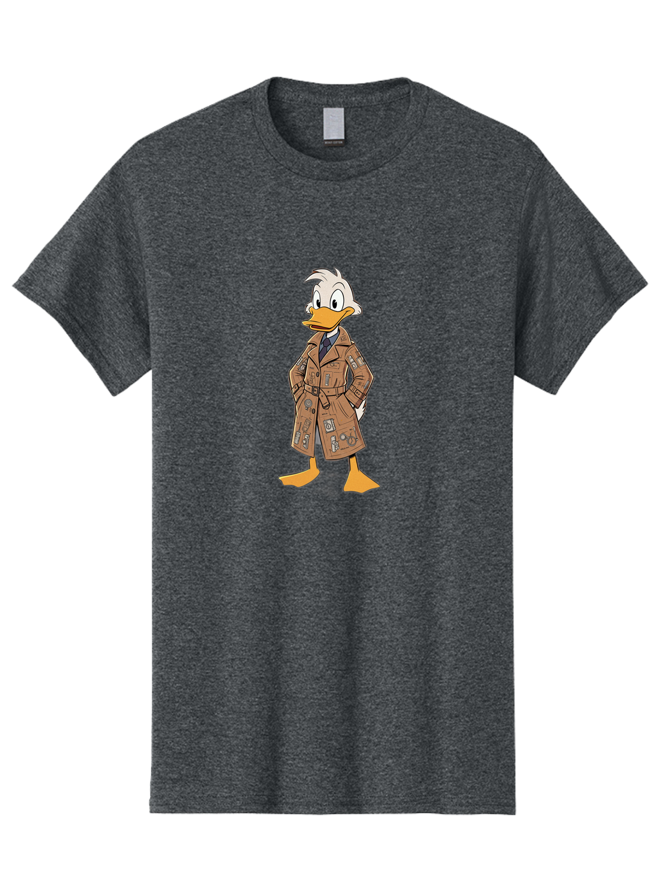 Scrooge-Mcduck Men'S Graphic Tee, 100% Cotton, Comfortable Casual Summer Wear, Machine Washable, Vintage Camera, Old Camera, Antique Camera, Black Camera, Classic Photography, Photography Equipment, Nostalgic Device, Film Camera, Camera Art Ban439 4