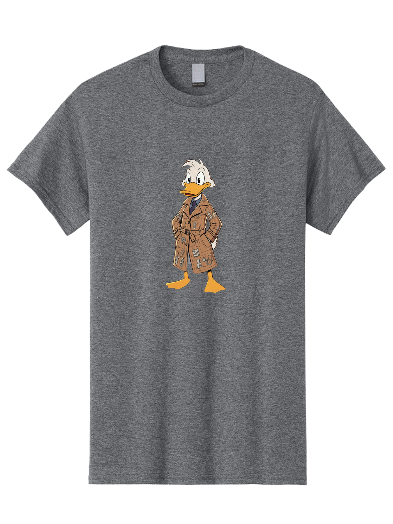Scrooge-Mcduck Men'S Graphic Tee, 100% Cotton, Comfortable Casual Summer Wear, Machine Washable, Vintage Camera, Old Camera, Antique Camera, Black Camera, Classic Photography, Photography Equipment, Nostalgic Device, Film Camera, Camera Art Ban439 8
