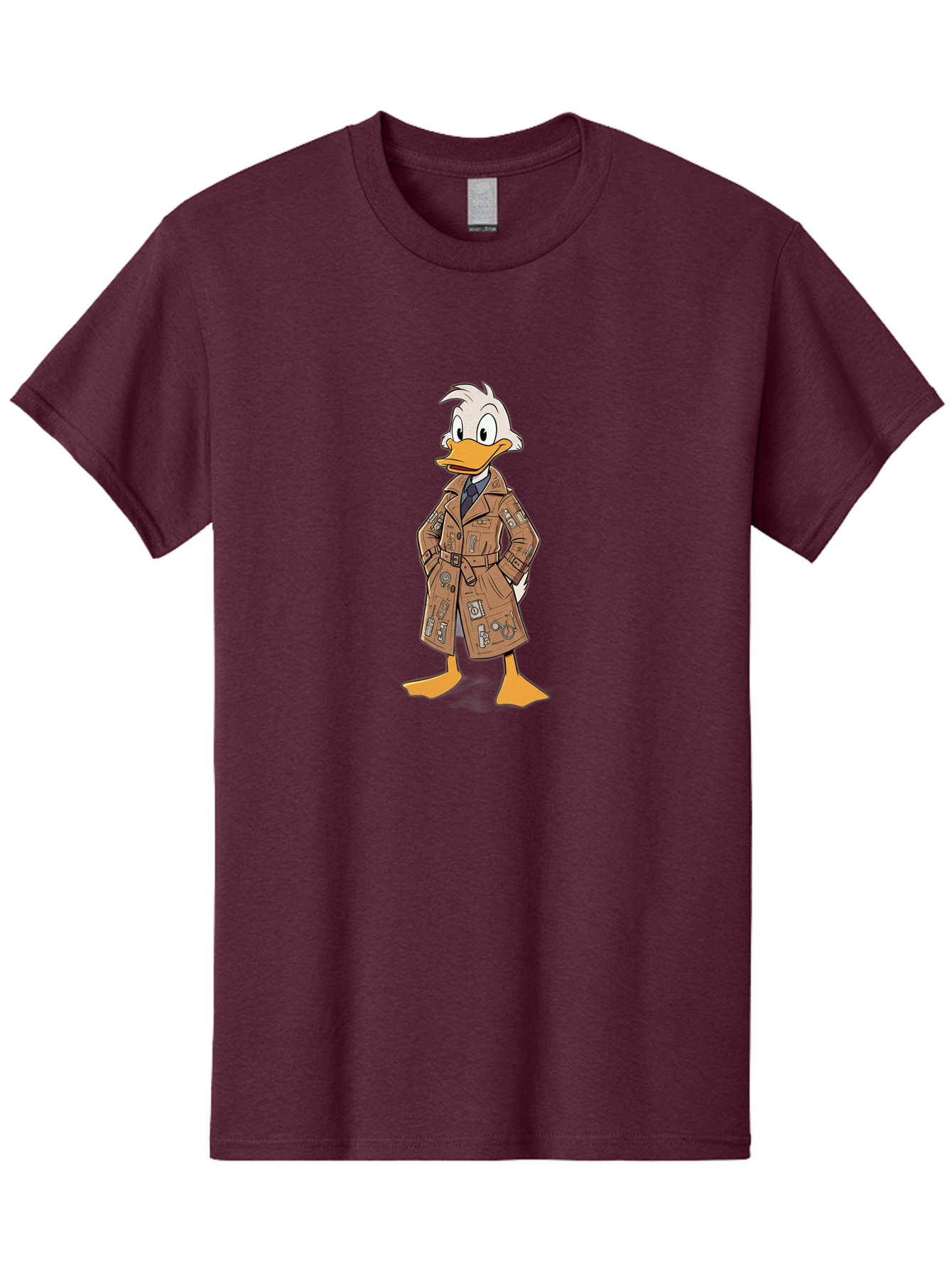 Scrooge-Mcduck Men'S Graphic Tee, 100% Cotton, Comfortable Casual Summer Wear, Machine Washable, Vintage Camera, Old Camera, Antique Camera, Black Camera, Classic Photography, Photography Equipment, Nostalgic Device, Film Camera, Camera Art Ban439 3