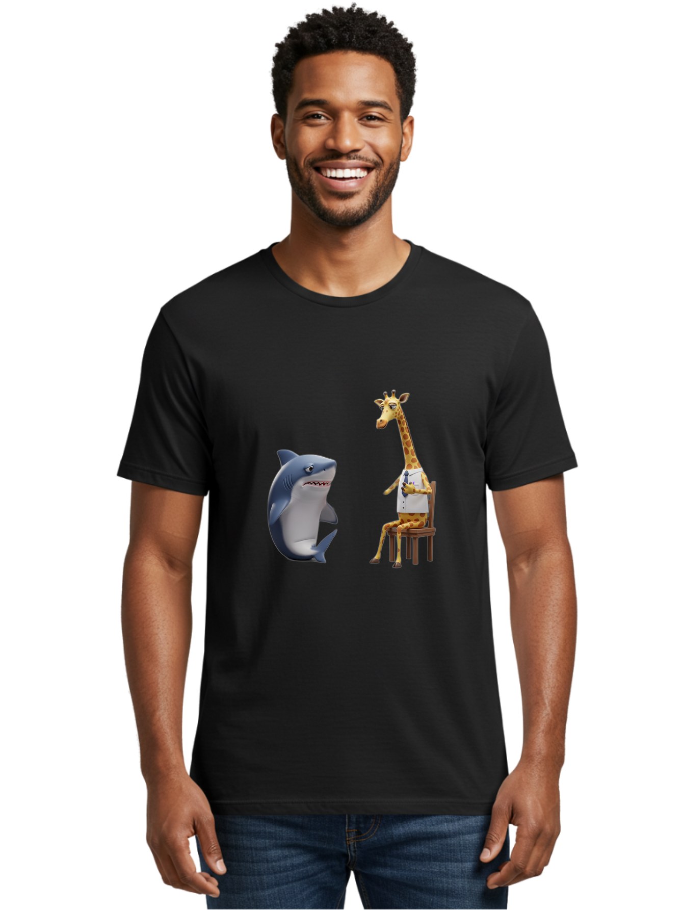 Shark-And-Doctor-Giraffe Men'S Graphic Tee, 100% Cotton, Comfortable Casual Summer Wear, Machine Washable, Vintage Camera, Old Camera, Antique Camera, Black Camera, Classic Photography, Photography Equipment, Nostalgic Device, Film Camera, Ban444 22