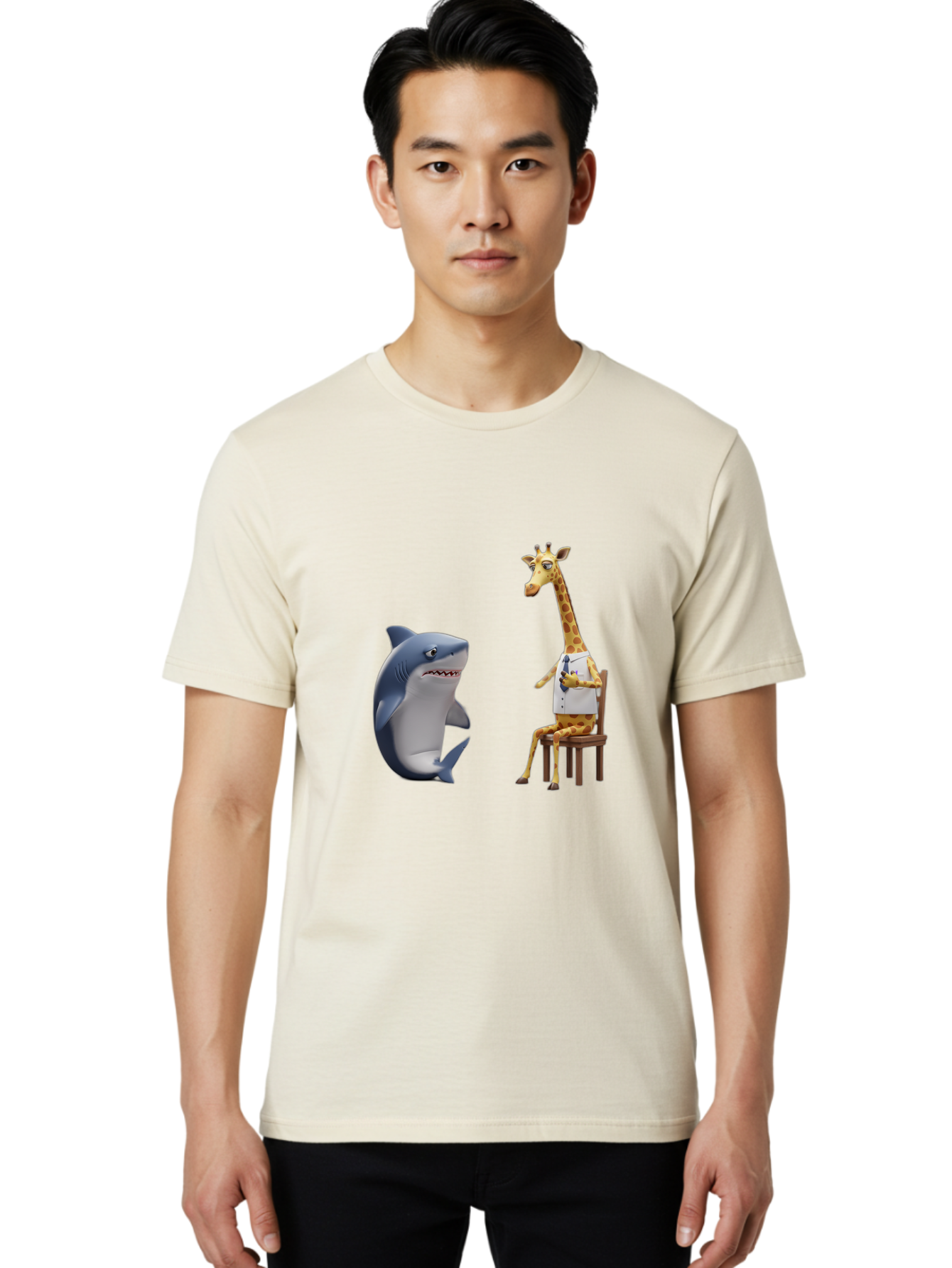 Shark-And-Doctor-Giraffe Men'S Graphic Tee, 100% Cotton, Comfortable Casual Summer Wear, Machine Washable, Vintage Camera, Old Camera, Antique Camera, Black Camera, Classic Photography, Photography Equipment, Nostalgic Device, Film Camera, Ban444 29