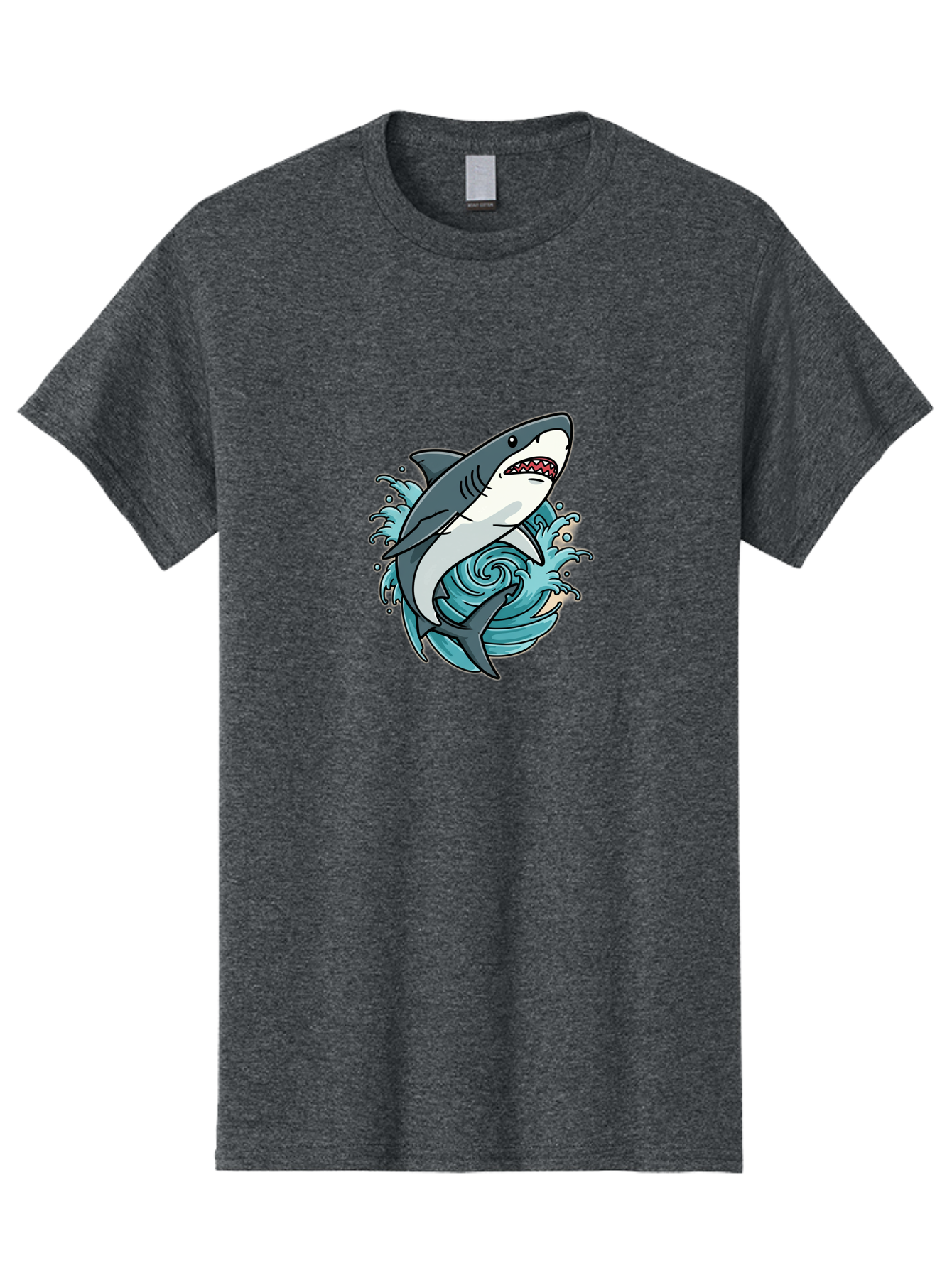 Shark-Attack Men'S Graphic Tee, 100% Cotton, Comfortable Casual Summer Wear, Machine Washable, Vintage Camera, Old Camera, Antique Camera, Black Camera, Classic Photography, Photography Equipment, Nostalgic Device, Film Camera, Camera Art Ban446 2