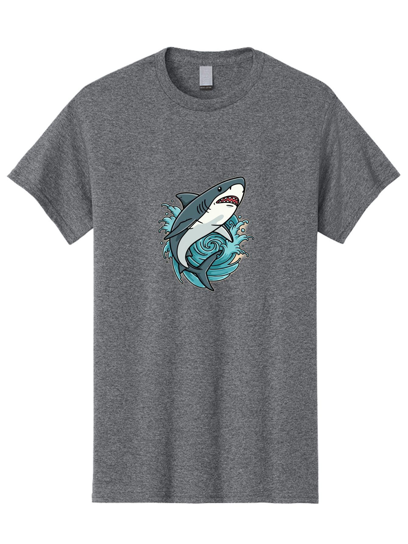 Shark-Attack Men'S Graphic Tee, 100% Cotton, Comfortable Casual Summer Wear, Machine Washable, Vintage Camera, Old Camera, Antique Camera, Black Camera, Classic Photography, Photography Equipment, Nostalgic Device, Film Camera, Camera Art Ban446 11