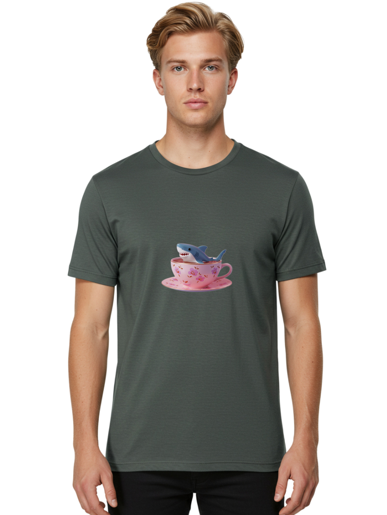 Shark-Tea-Cup Men'S Graphic Tee, 100% Cotton, Comfortable Casual Summer Wear, Machine Washable, Vintage Camera, Old Camera, Antique Camera, Black Camera, Classic Photography, Photography Equipment, Nostalgic Device, Film Camera, Camera Art Ban449 30