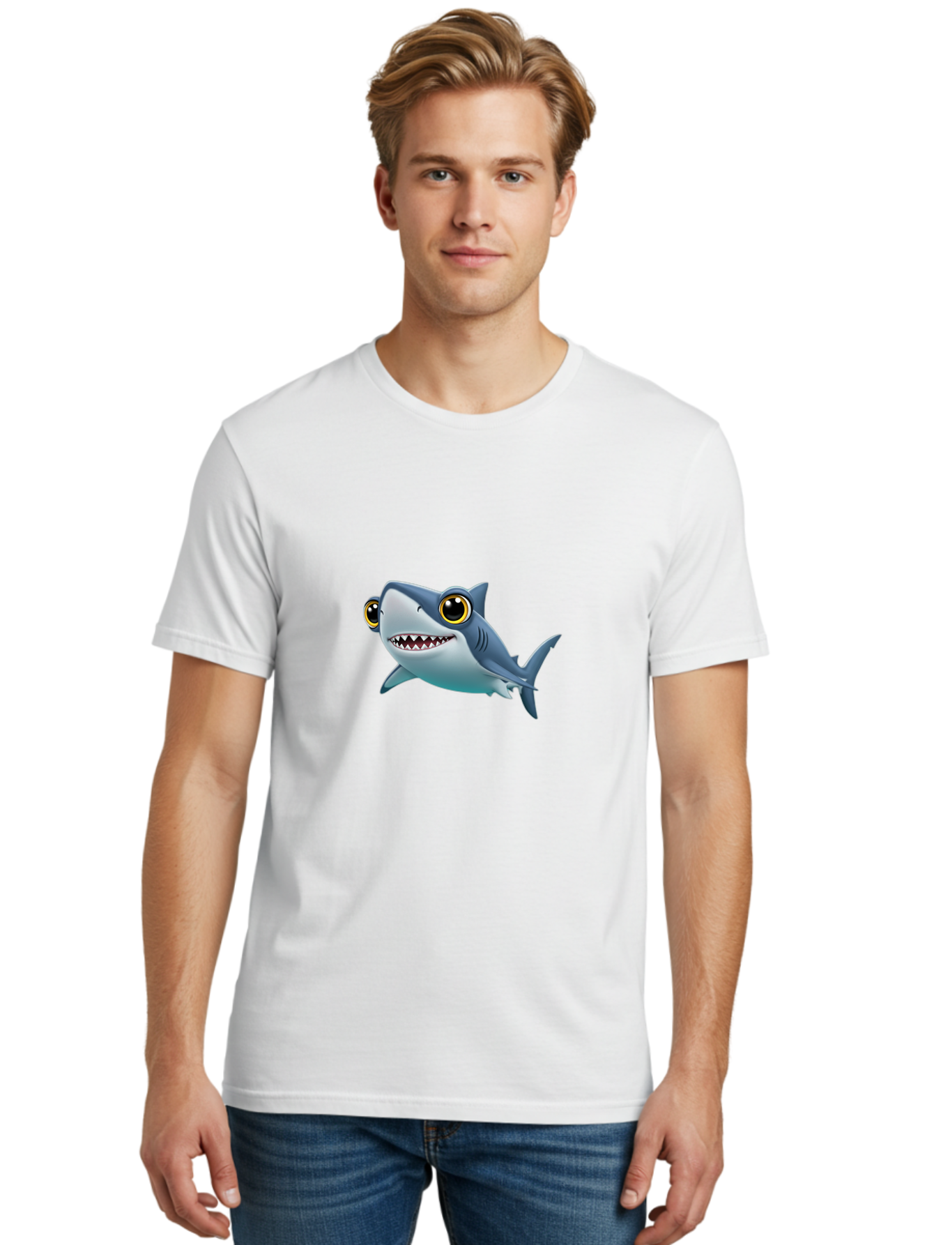 Shark Men'S Graphic Tee, 100% Cotton, Comfortable Casual Summer Wear, Machine Washable, Vintage Camera, Old Camera, Antique Camera, Black Camera, Classic Photography, Photography Equipment, Nostalgic Device, Film Camera, Camera Art Ban450 26