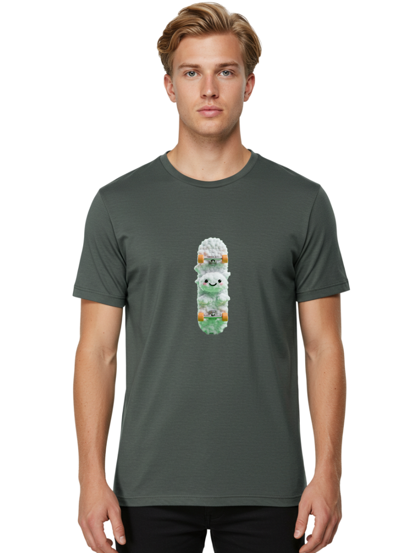 Sheep-Skateboard Men'S Graphic Tee, 100% Cotton, Comfortable Casual Summer Wear, Machine Washable, Vintage Camera, Old Camera, Antique Camera, Black Camera, Classic Photography, Photography Equipment, Nostalgic Device, Film Camera, Camera Art Ban452 24