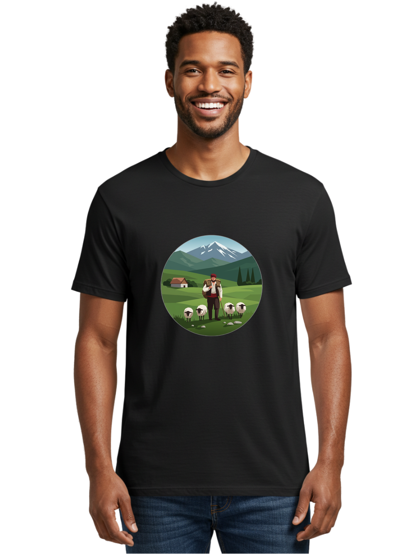 Shepherd Men'S Graphic Tee, 100% Cotton, Comfortable Casual Summer Wear, Machine Washable, Vintage Camera, Old Camera, Antique Camera, Black Camera, Classic Photography, Photography Equipment, Nostalgic Device, Film Camera, Camera Art Ban453 16