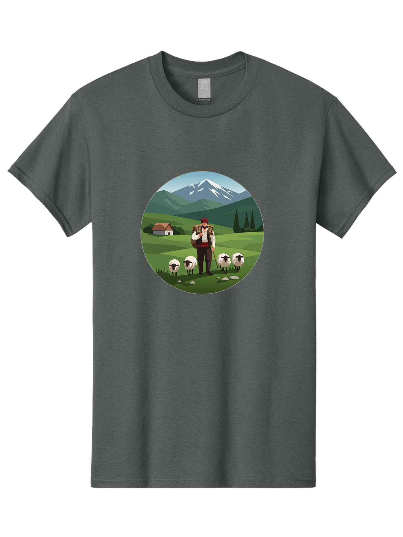 Shepherd Men'S Graphic Tee, 100% Cotton, Comfortable Casual Summer Wear, Machine Washable, Vintage Camera, Old Camera, Antique Camera, Black Camera, Classic Photography, Photography Equipment, Nostalgic Device, Film Camera, Camera Art Ban453 8