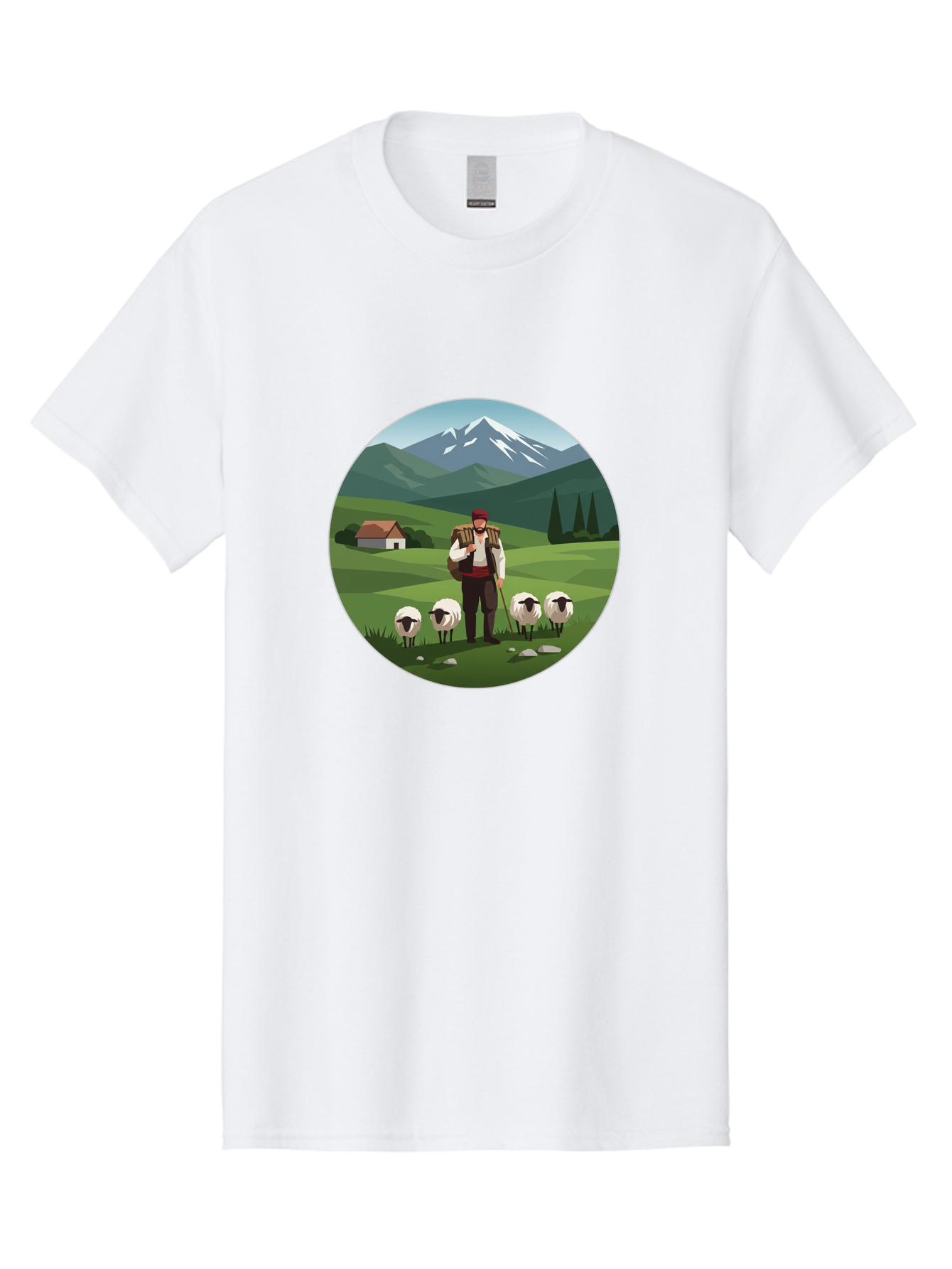 Shepherd Men'S Graphic Tee, 100% Cotton, Comfortable Casual Summer Wear, Machine Washable, Vintage Camera, Old Camera, Antique Camera, Black Camera, Classic Photography, Photography Equipment, Nostalgic Device, Film Camera, Camera Art Ban453 4