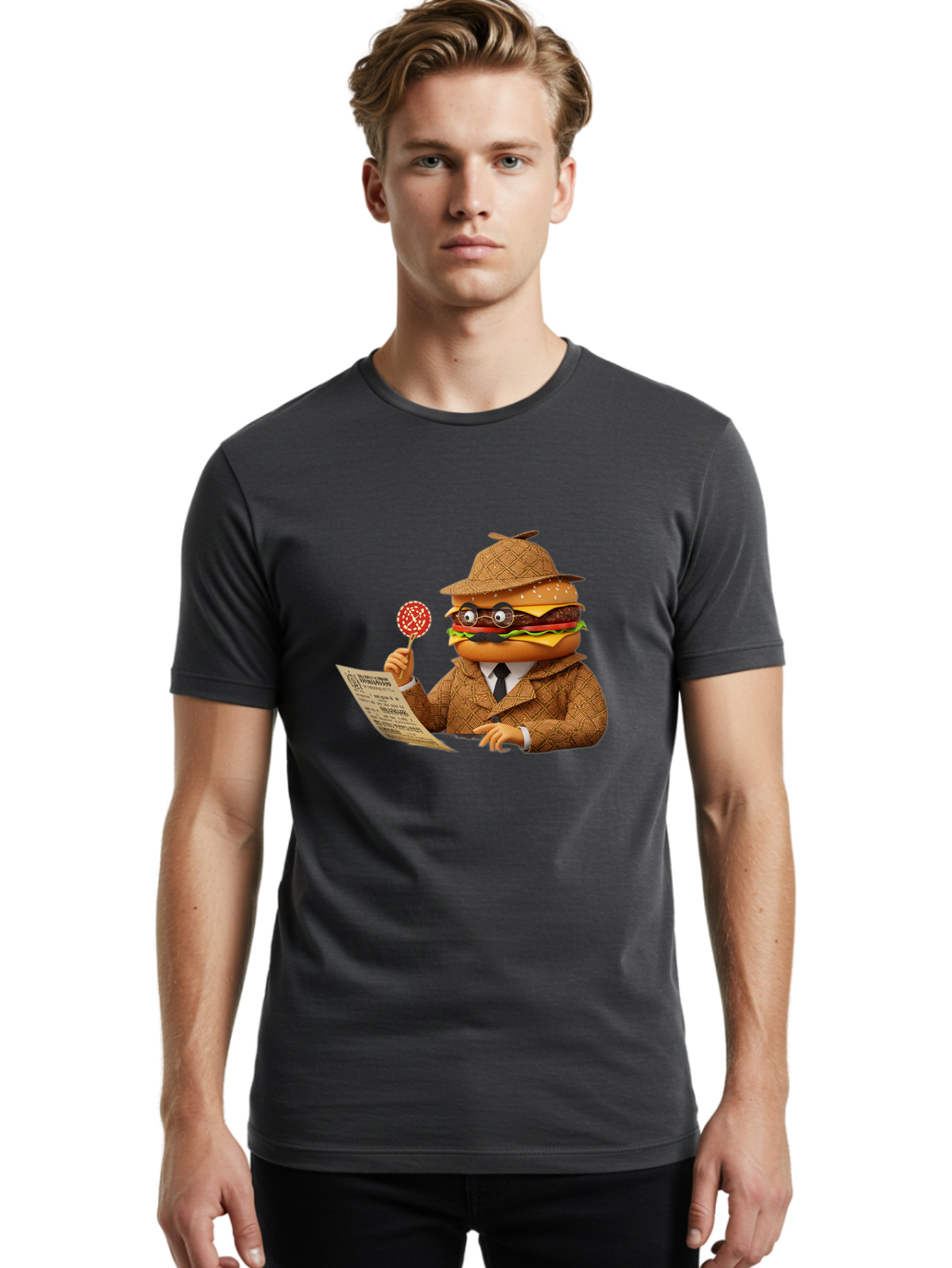 Sherlock-Burger Men'S Graphic Tee, 100% Cotton, Comfortable Casual Summer Wear, Machine Washable, Vintage Camera, Old Camera, Antique Camera, Black Camera, Classic Photography, Photography Equipment, Nostalgic Device, Film Camera, Camera Art Ban454 26