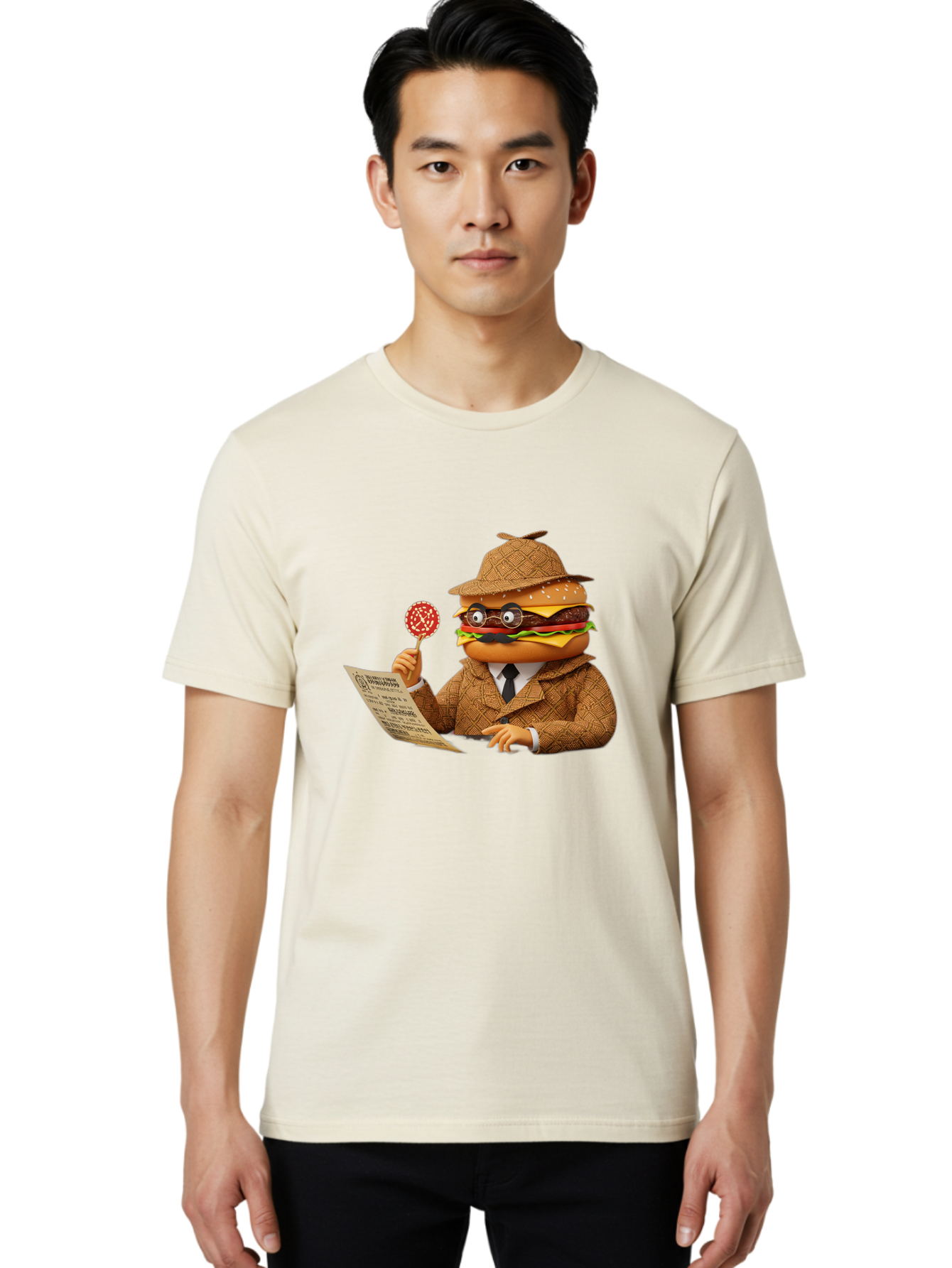 Sherlock-Burger Men'S Graphic Tee, 100% Cotton, Comfortable Casual Summer Wear, Machine Washable, Vintage Camera, Old Camera, Antique Camera, Black Camera, Classic Photography, Photography Equipment, Nostalgic Device, Film Camera, Camera Art Ban454 20