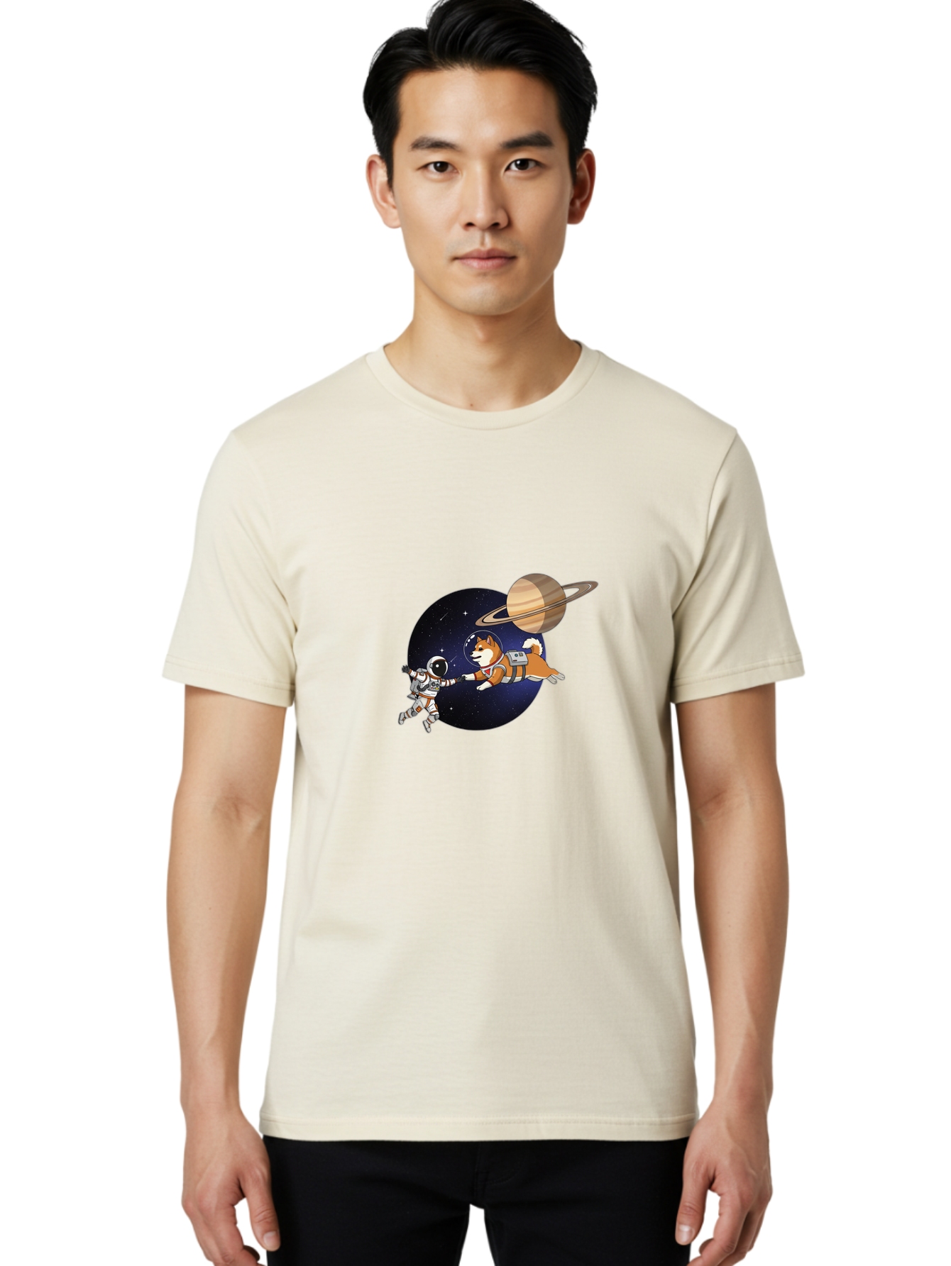 Shiba-Inu-Space Men'S Graphic Tee, 100% Cotton, Comfortable Casual Summer Wear, Machine Washable, Vintage Camera, Old Camera, Antique Camera, Black Camera, Classic Photography, Photography Equipment, Nostalgic Device, Film Camera, Camera Art Ban455 30