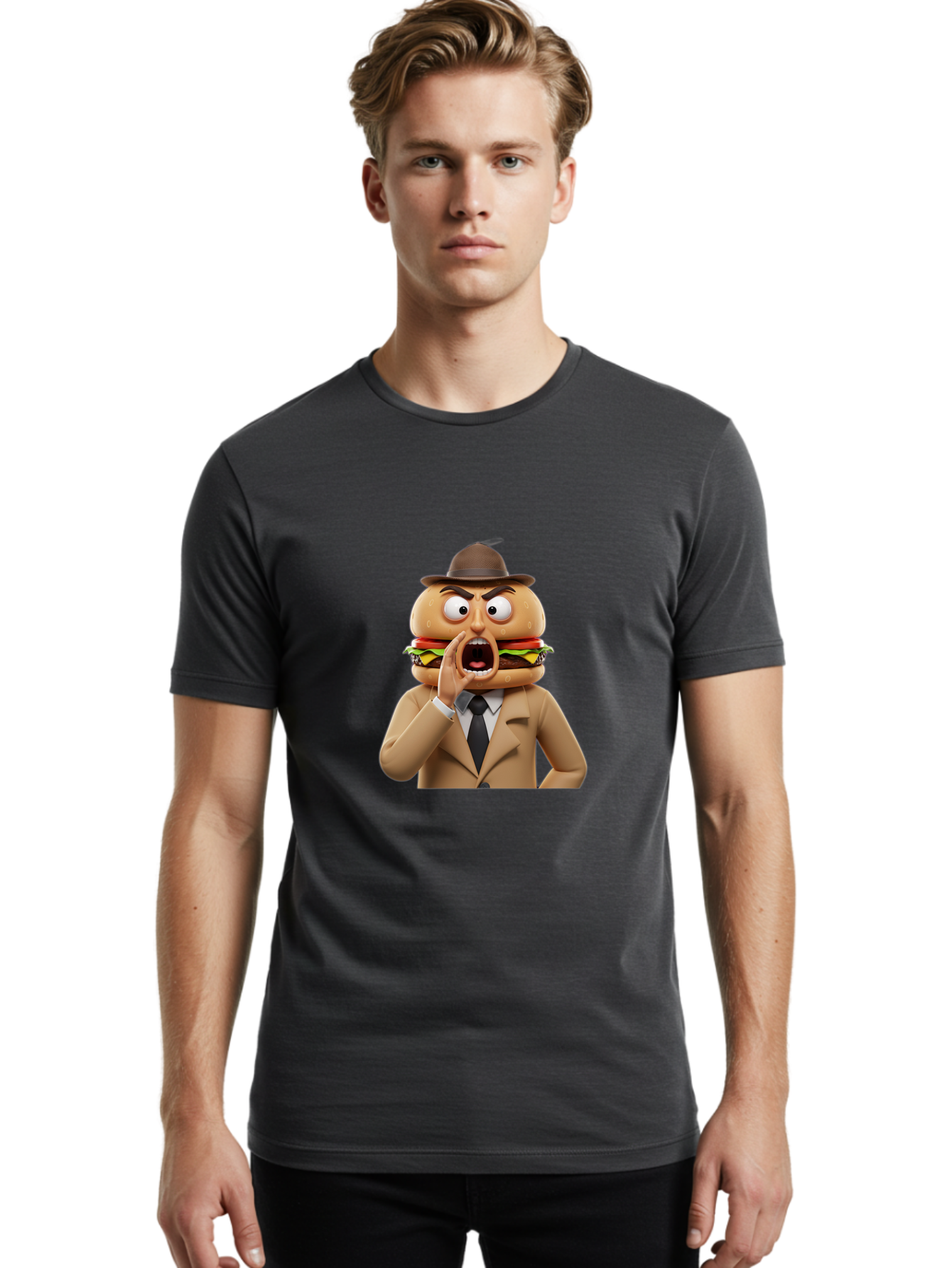 Shocked-Burger Men'S Graphic Tee, 100% Cotton, Comfortable Casual Summer Wear, Machine Washable, Vintage Camera, Old Camera, Antique Camera, Black Camera, Classic Photography, Photography Equipment, Nostalgic Device, Film Camera, Camera Art Ban456 18