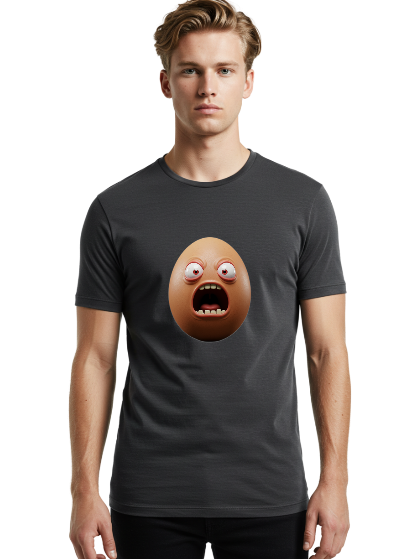 Shocked-Egg Men'S Graphic Tee, 100% Cotton, Comfortable Casual Summer Wear, Machine Washable, Vintage Camera, Old Camera, Antique Camera, Black Camera, Classic Photography, Photography Equipment, Nostalgic Device, Film Camera, Camera Art Ban457 24