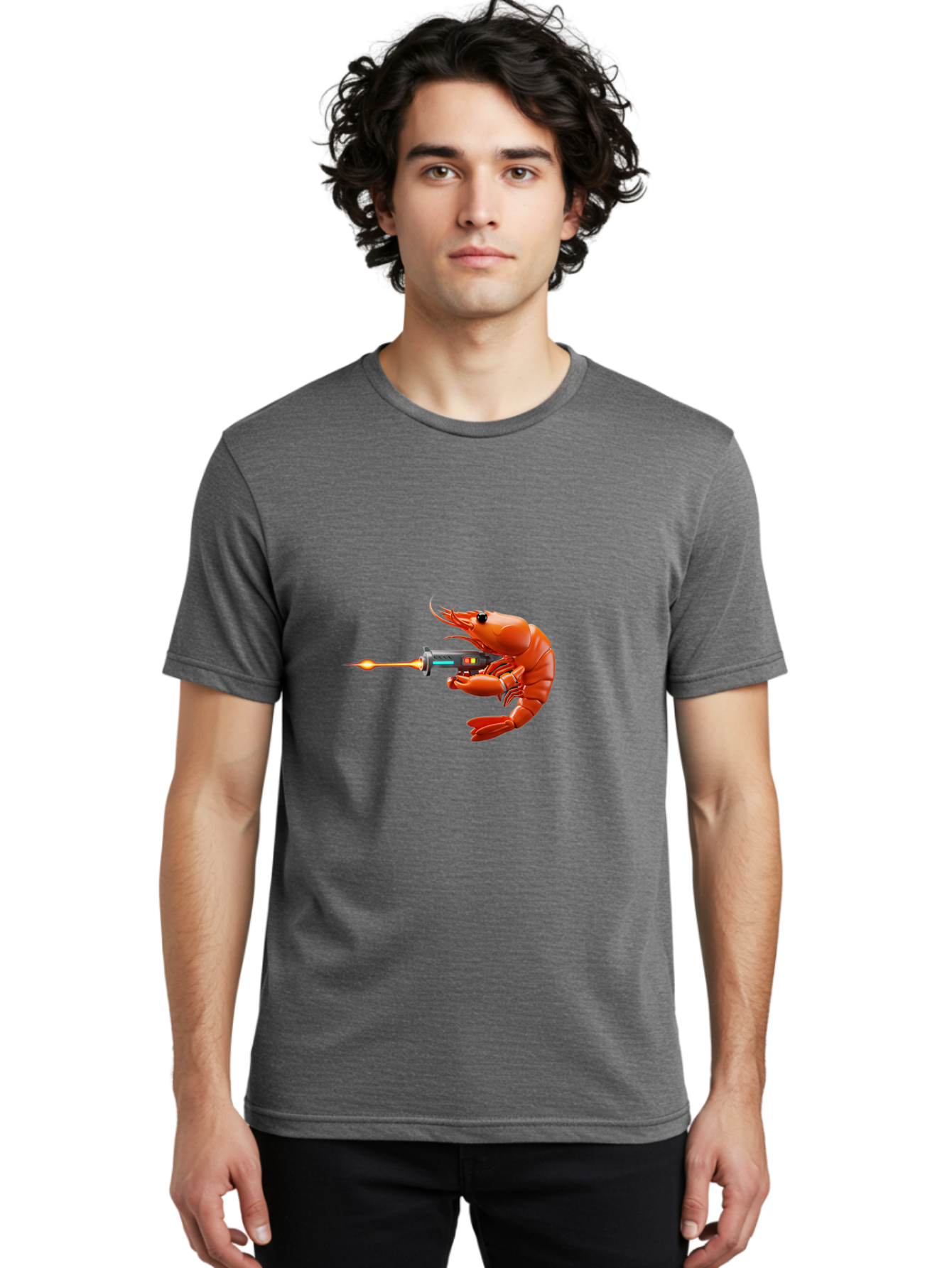 Shrimp-With-Flamethrower Men'S Graphic Tee, 100% Cotton, Comfortable Casual Summer Wear, Machine Washable, Vintage Camera, Old Camera, Antique Camera, Black Camera, Classic Photography, Photography Equipment, Nostalgic Device, Film Camera, Ban459 16