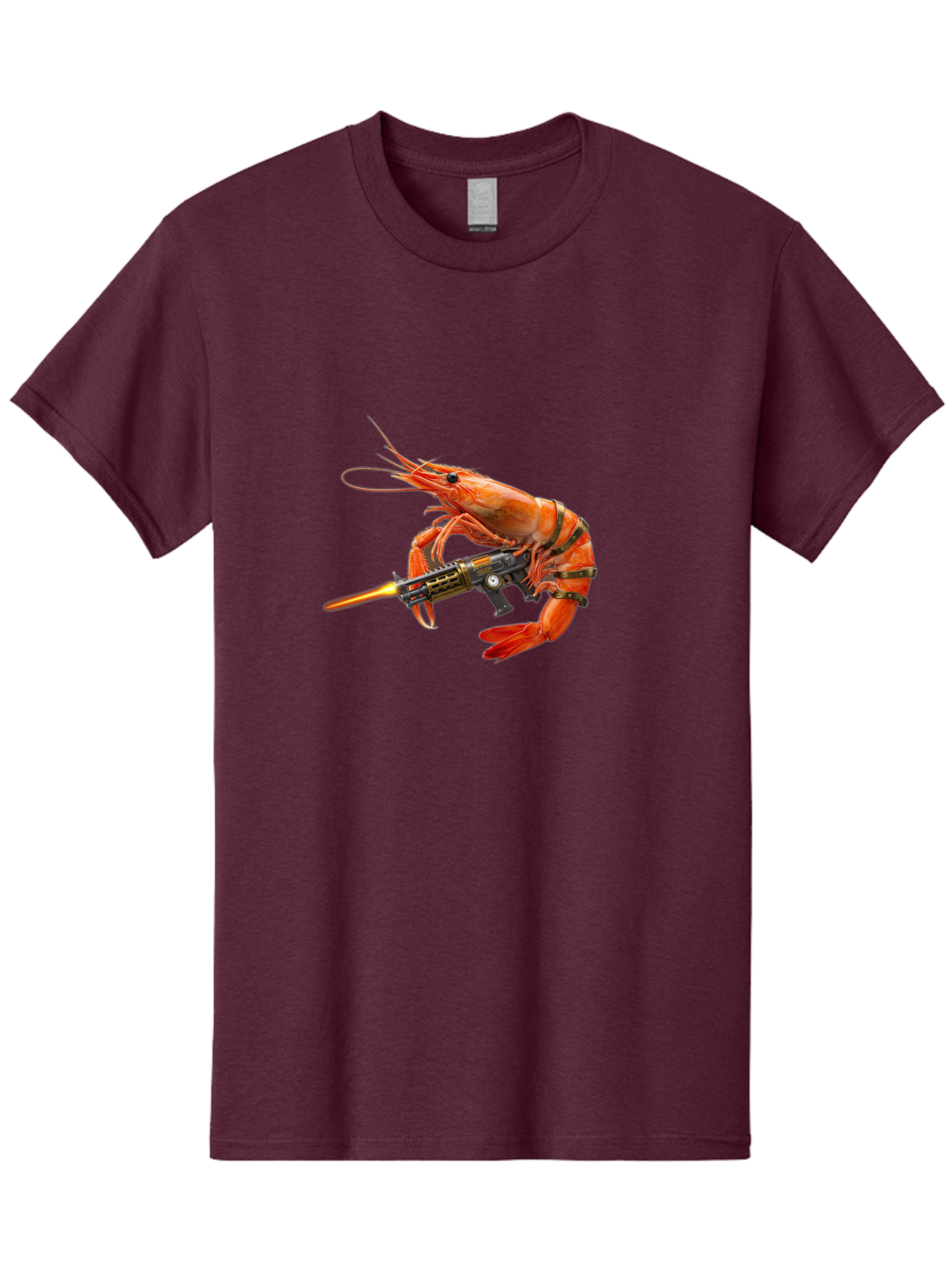 Shrimp-With-Gun Men'S Graphic Tee, 100% Cotton, Comfortable Casual Summer Wear, Machine Washable, Vintage Camera, Old Camera, Antique Camera, Black Camera, Classic Photography, Photography Equipment, Nostalgic Device, Film Camera, Camera Art Ban462 13
