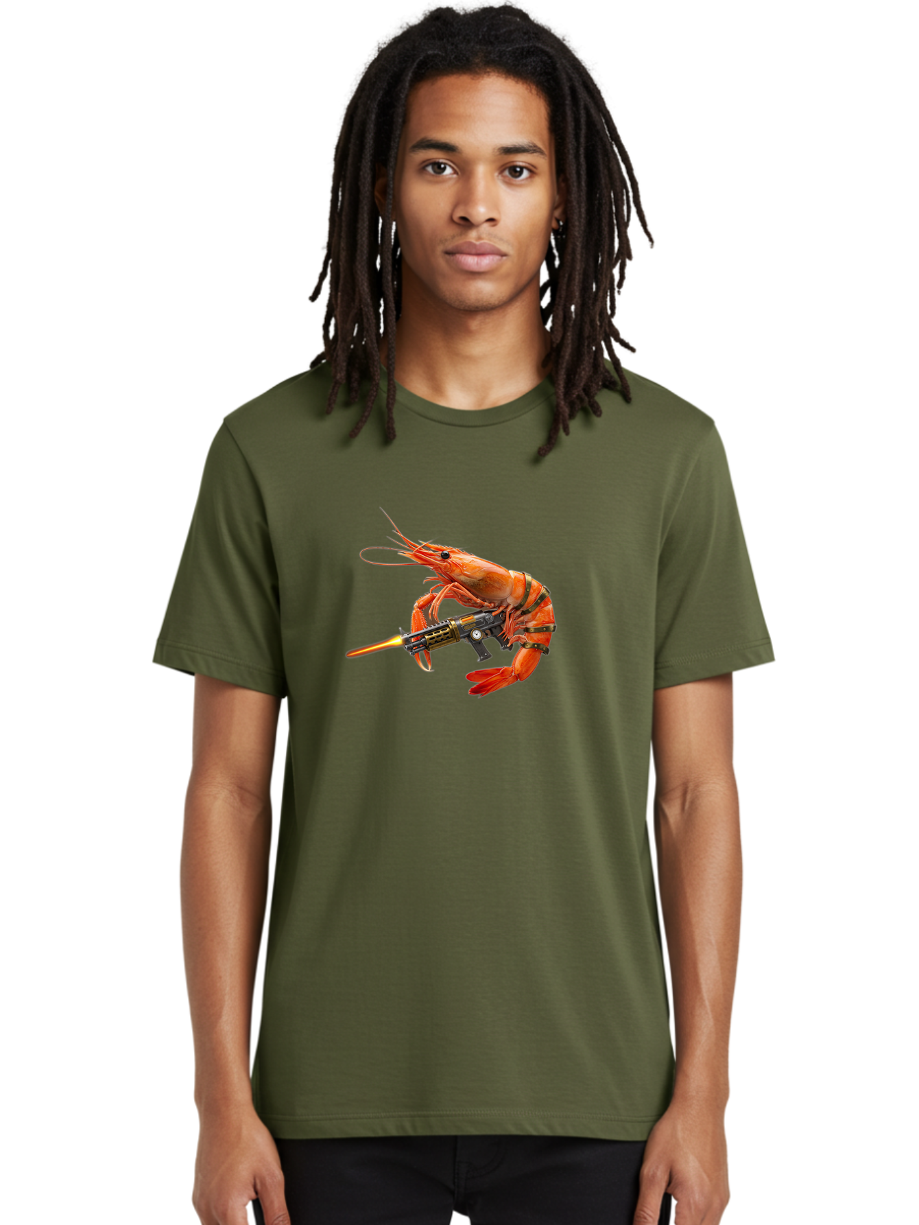 Shrimp-With-Gun Men'S Graphic Tee, 100% Cotton, Comfortable Casual Summer Wear, Machine Washable, Vintage Camera, Old Camera, Antique Camera, Black Camera, Classic Photography, Photography Equipment, Nostalgic Device, Film Camera, Camera Art Ban462 17