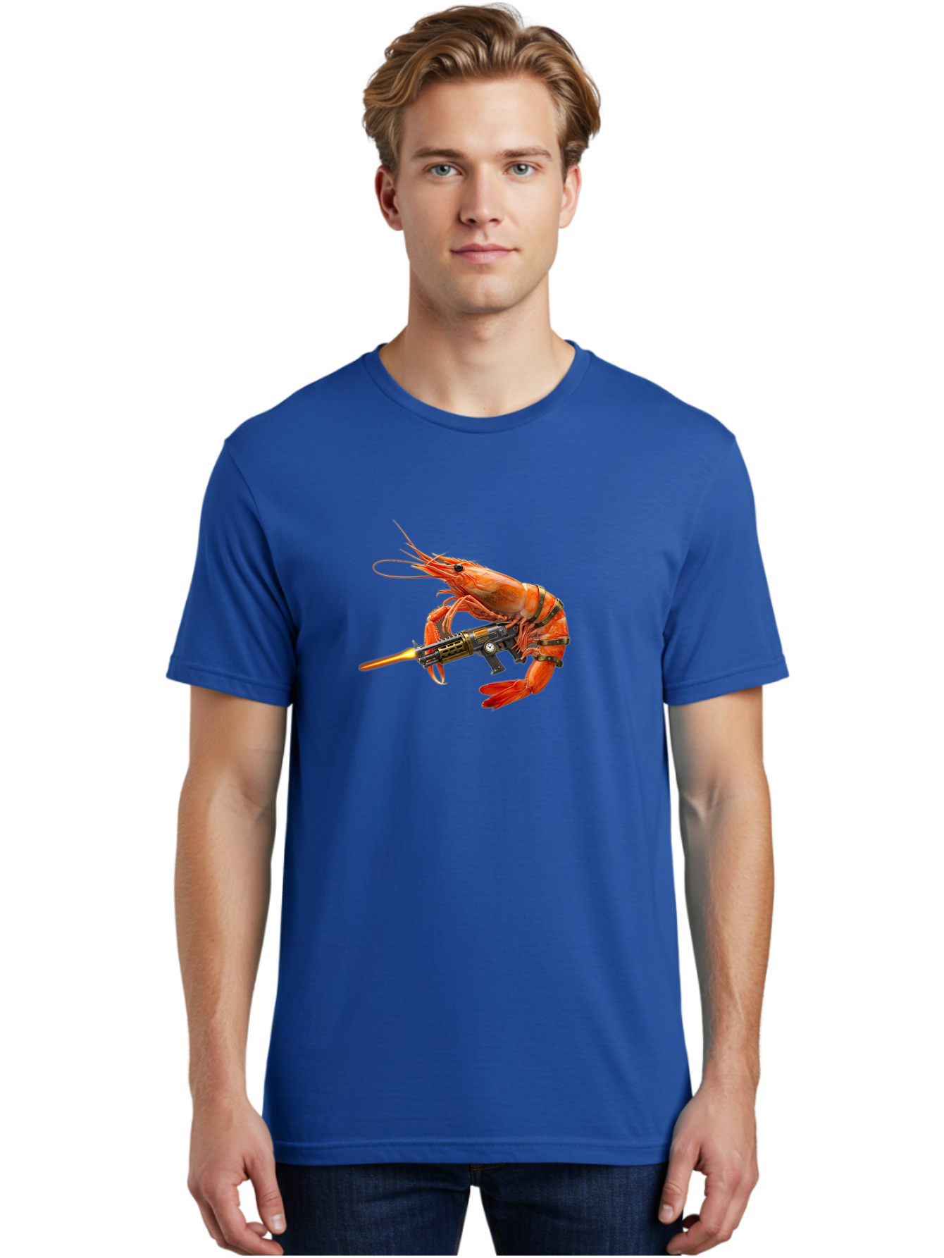 Shrimp-With-Gun Men'S Graphic Tee, 100% Cotton, Comfortable Casual Summer Wear, Machine Washable, Vintage Camera, Old Camera, Antique Camera, Black Camera, Classic Photography, Photography Equipment, Nostalgic Device, Film Camera, Camera Art Ban462 29